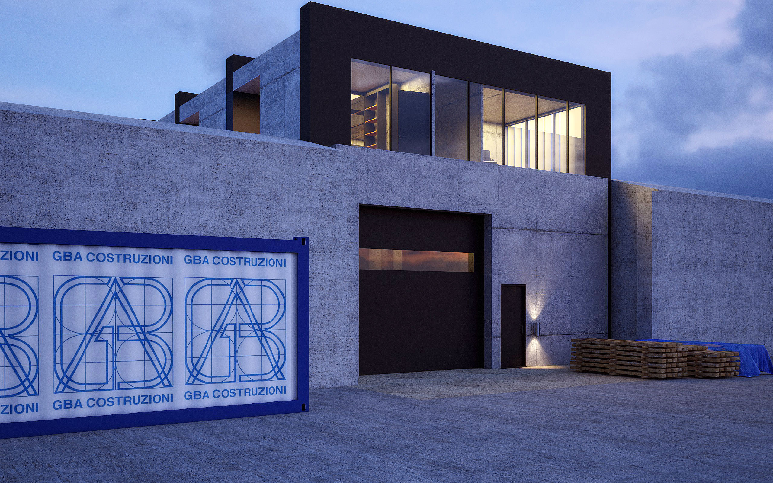 废弃仓库变身高档办公中心-8