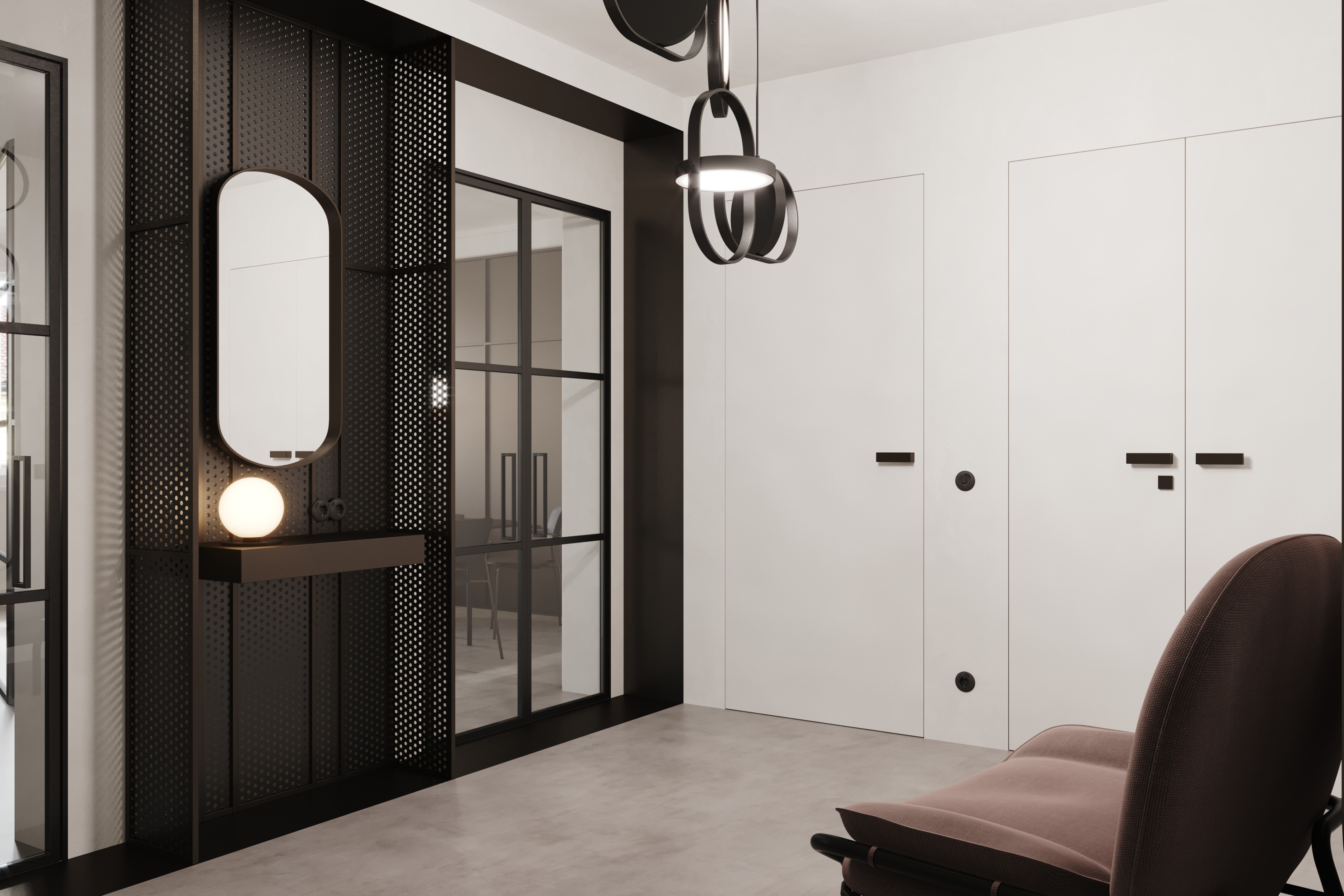 个性化定制，98 平米空间的创意演绎-13