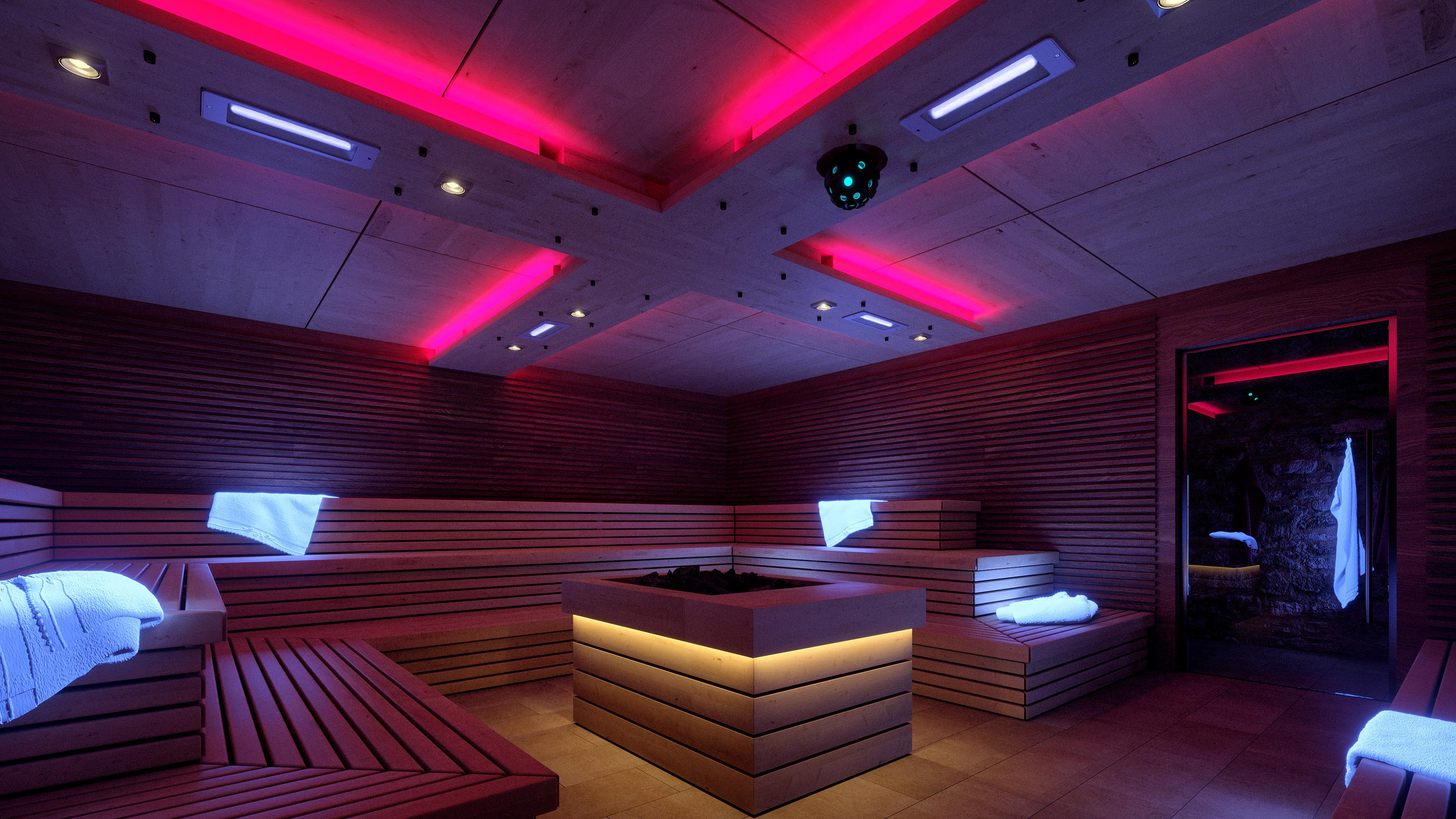 活动桑拿房设计，多元灯光营造 Mood-Room 氛围-6