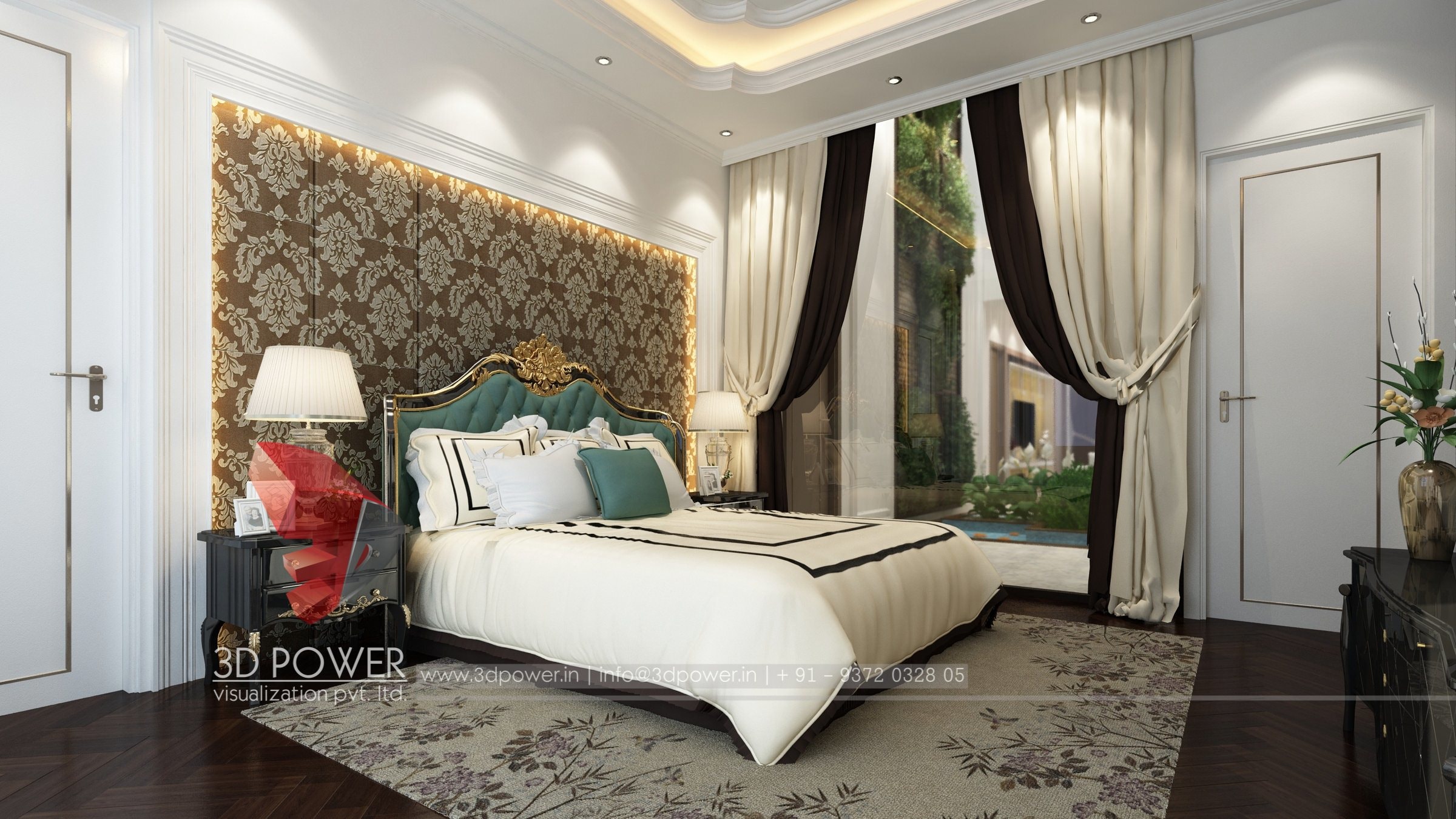 3D 室内设计案例 | 单家庭住宅的精致室内空间-31