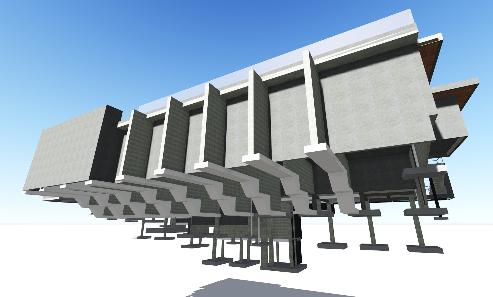 山间周末度假屋设计-25