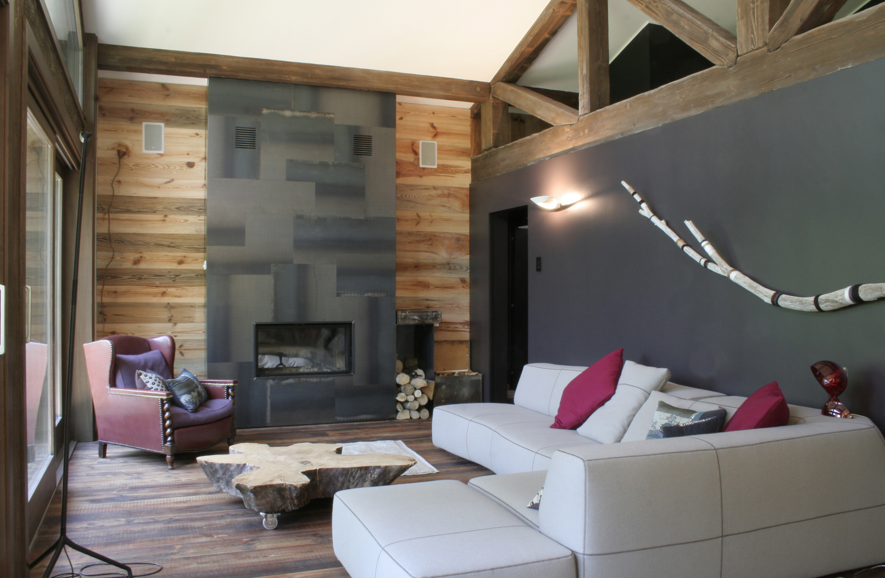 雪山之居，定制家具与室内设计的完美融合-9