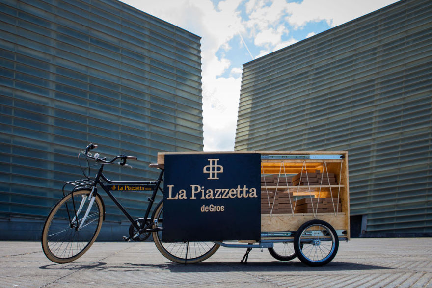 便携式木立方,城市骑行餐厅-12