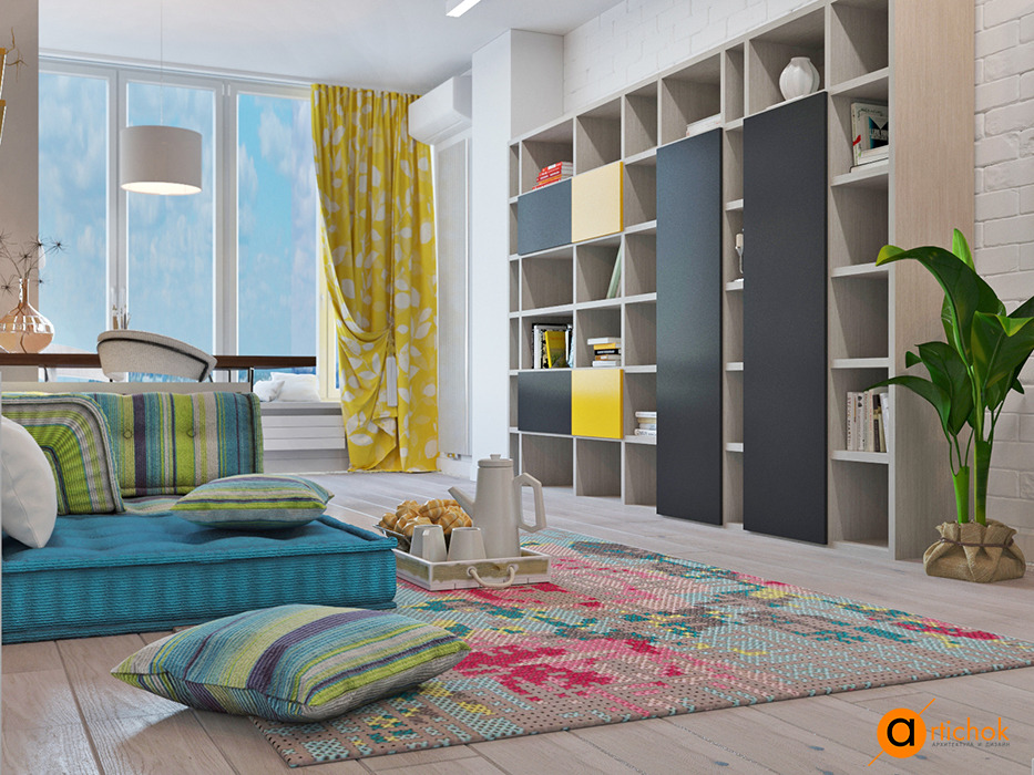 城市景观尽收眼底的艺术公寓-46