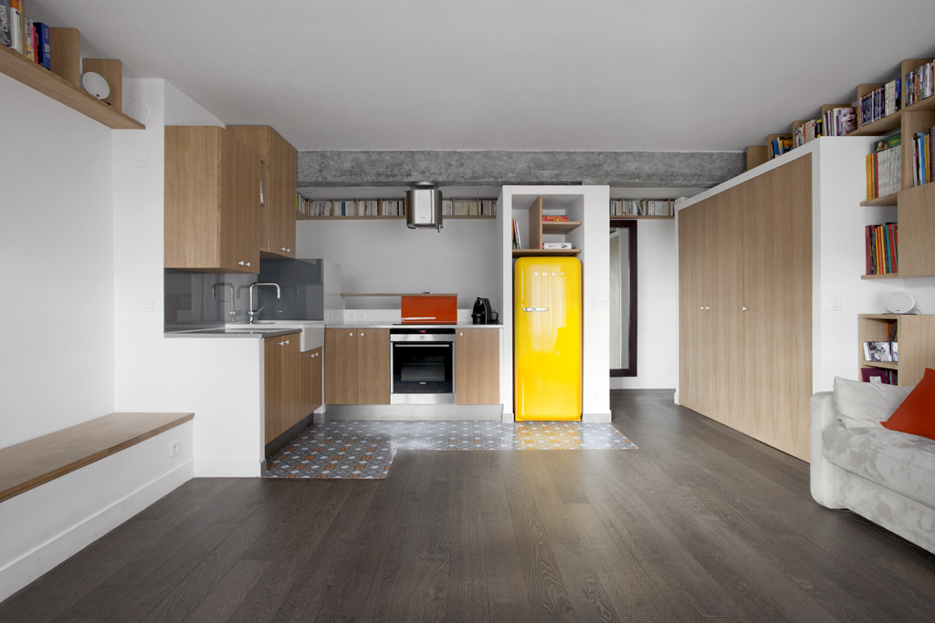 Multiarchi 打造巴黎时尚公寓-0