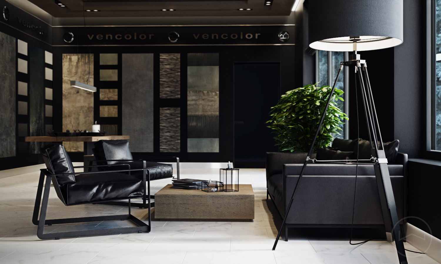 时尚 Vencolor 展示空间设计-6