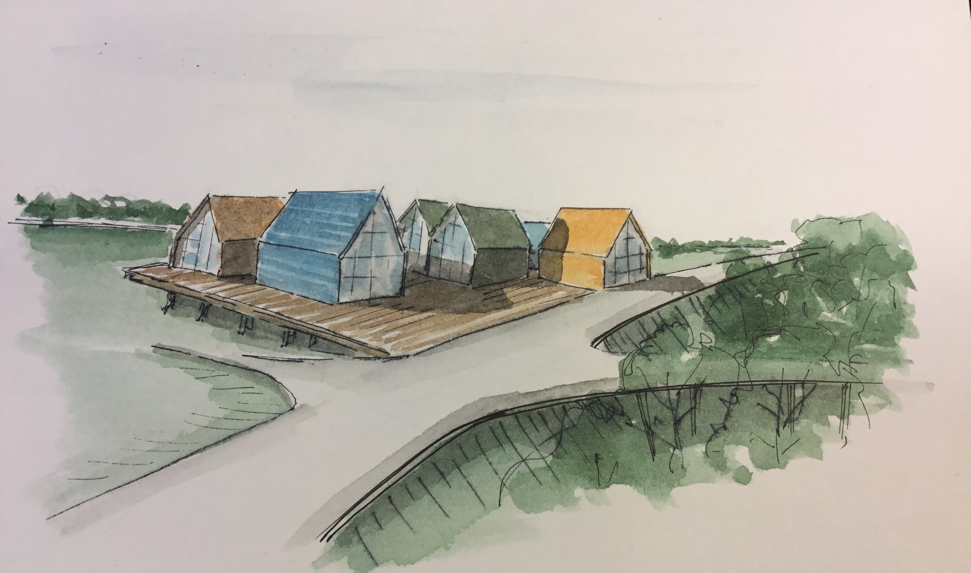 浪漫恐龙的河畔景观设计-46