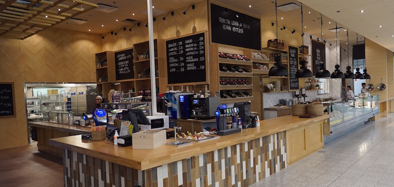 芬兰 Mylly 购物中心的 Kulman Kuppila 餐厅——现代与传统的完美融合-20