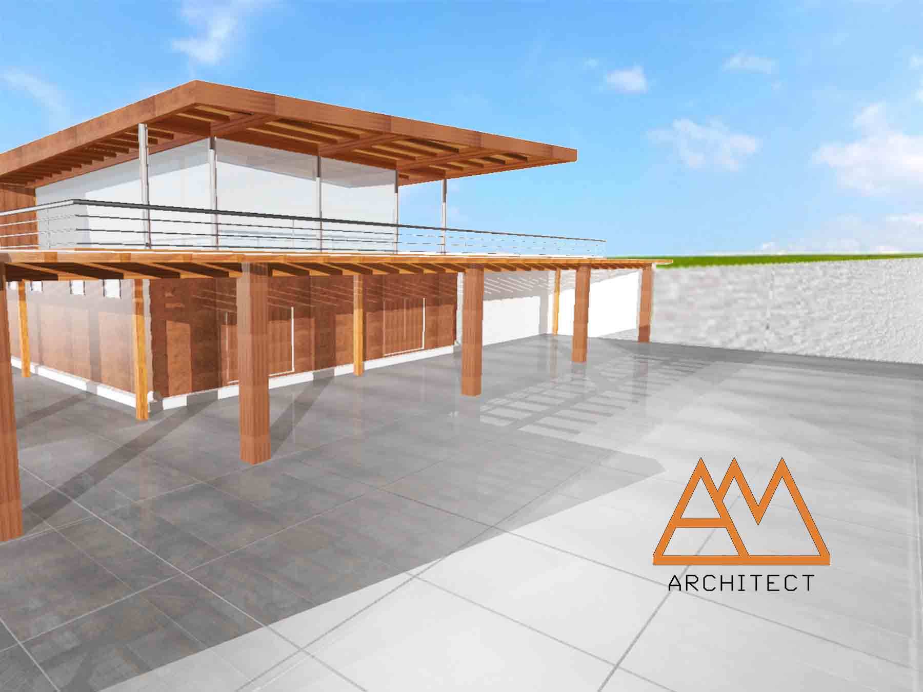 线性几何风格建筑 | 轻盈空间与充足光照的完美结合-2