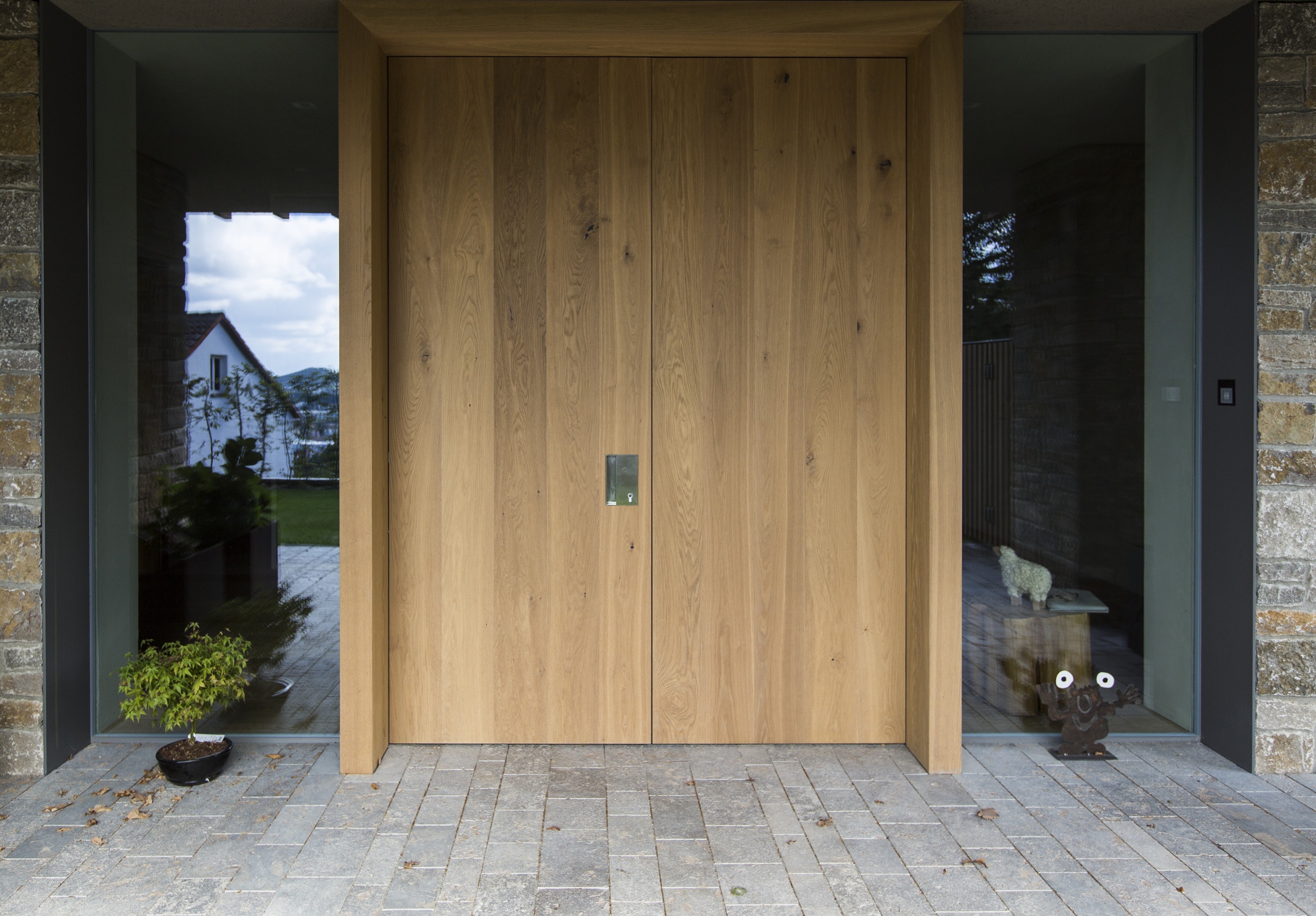 2013 年完成的德国木质独立住宅室内设计-7