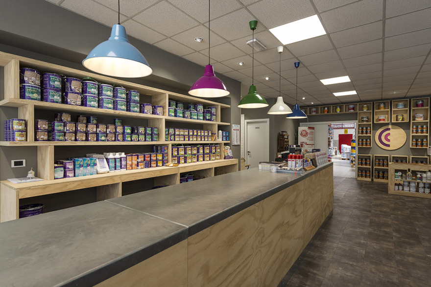 Colorificio Carnico 色彩展示空间-1