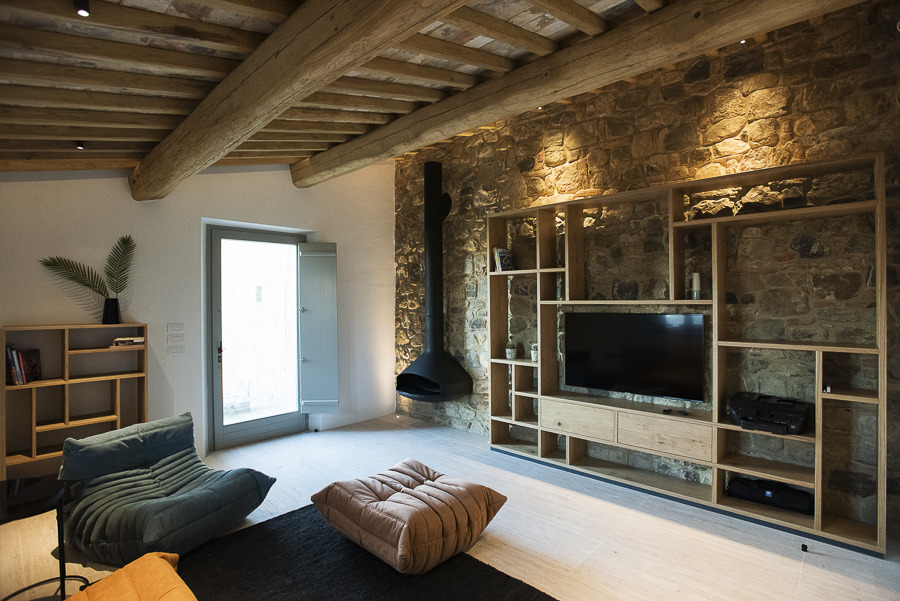 意大利托斯卡纳乡村别墅的现代复兴-4