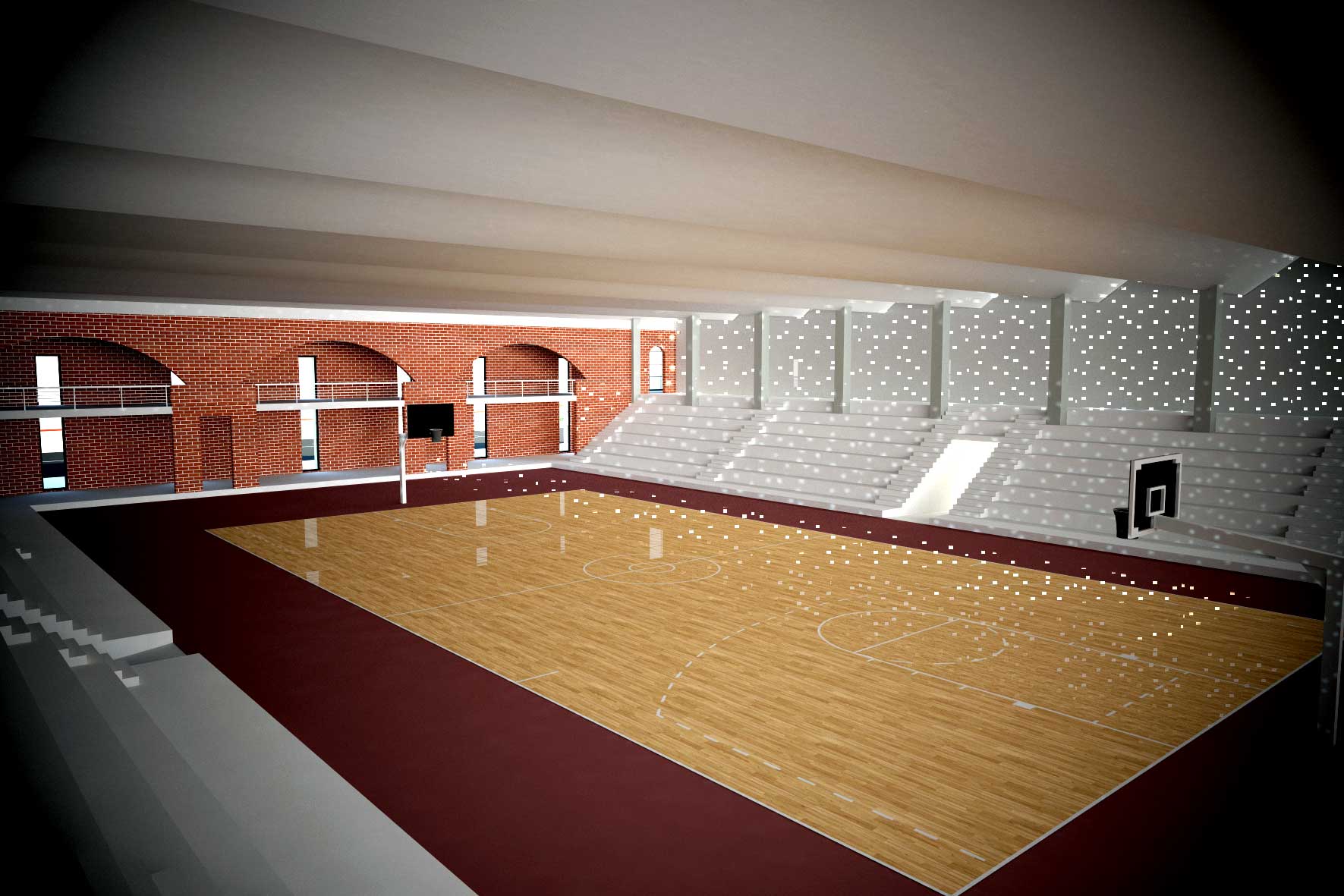 2016 年 Viadana 市 Palafarina 运动馆 | 现代与传统的完美结合-3