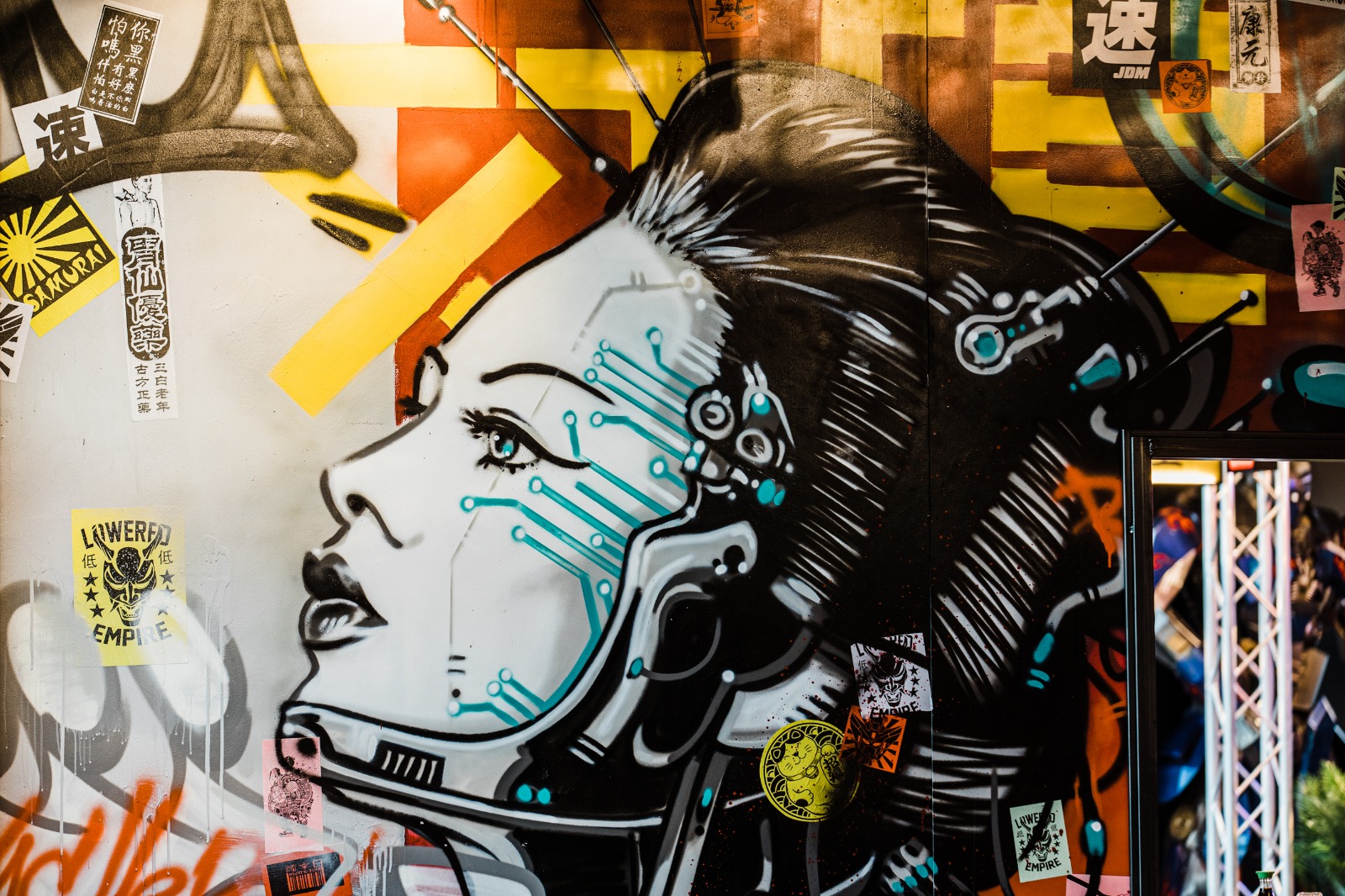 炫彩都市·日本动漫风餐厅设计-12