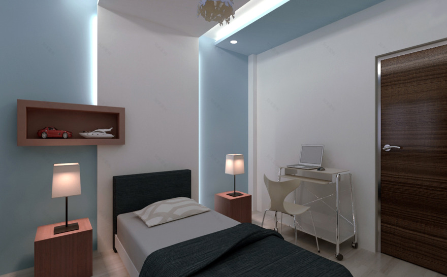 现代简约风独栋别墅设计-32