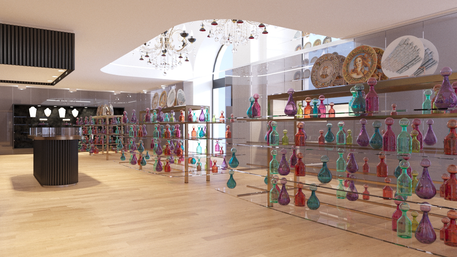 玻璃店的统一设计-0