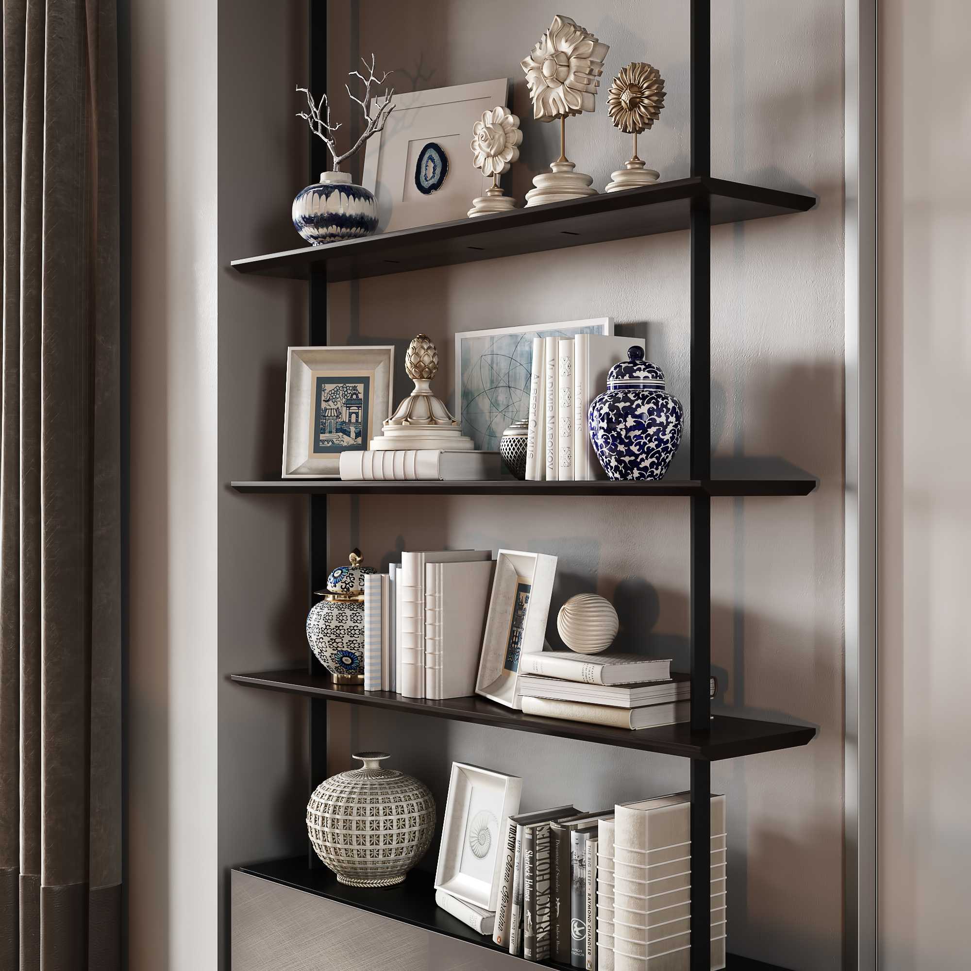 莫斯科 70 平米私人住宅客厅设计-13