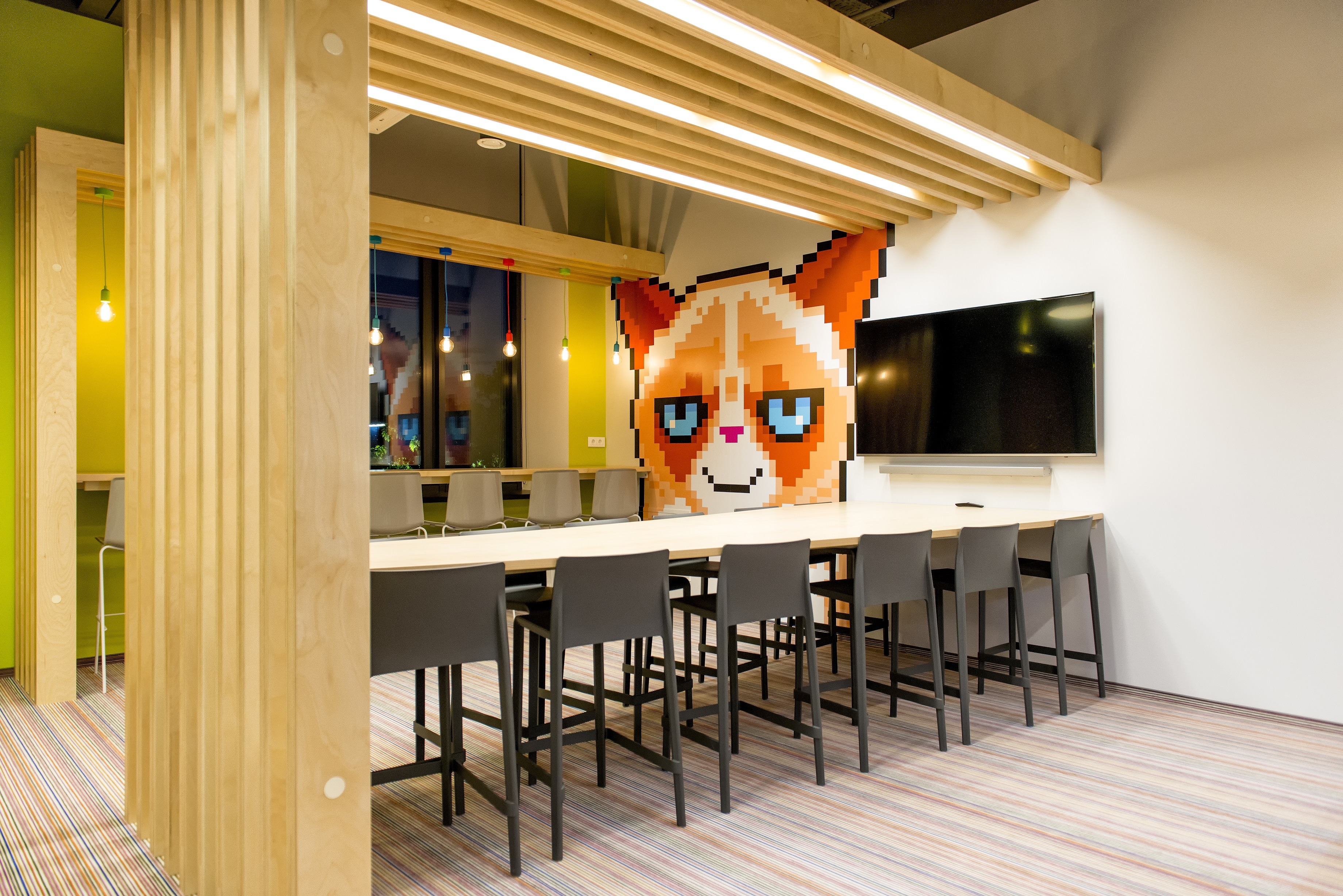 2017 年办公室室内设计案例 | Teltonika 定制办公空间-16