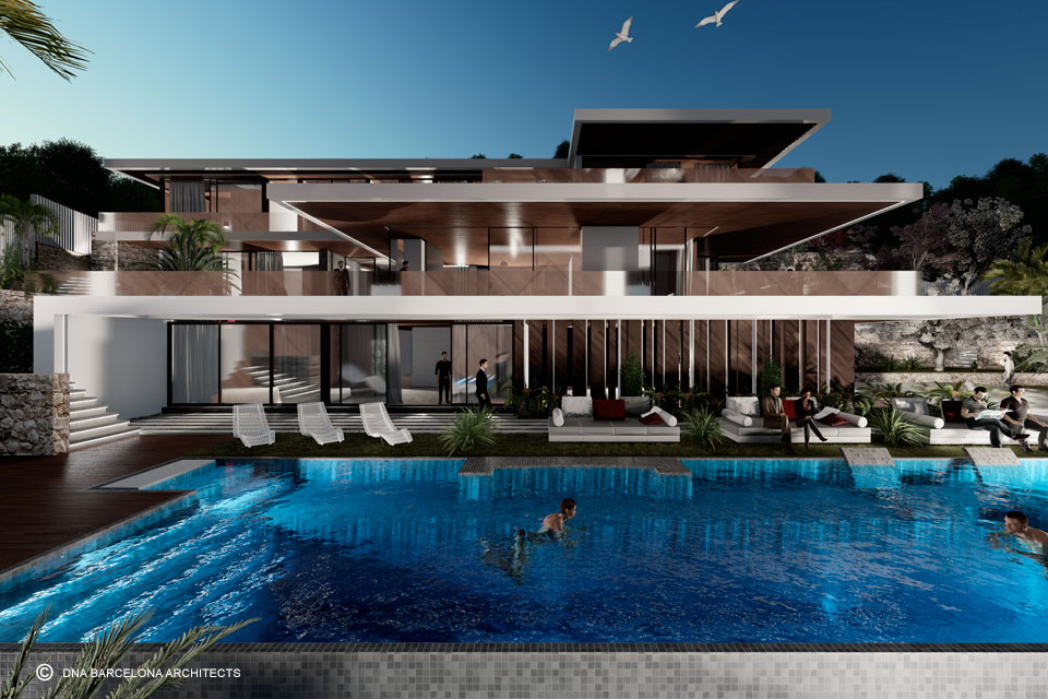 西班牙豪华海景别墅，自然与现代的完美融合-0