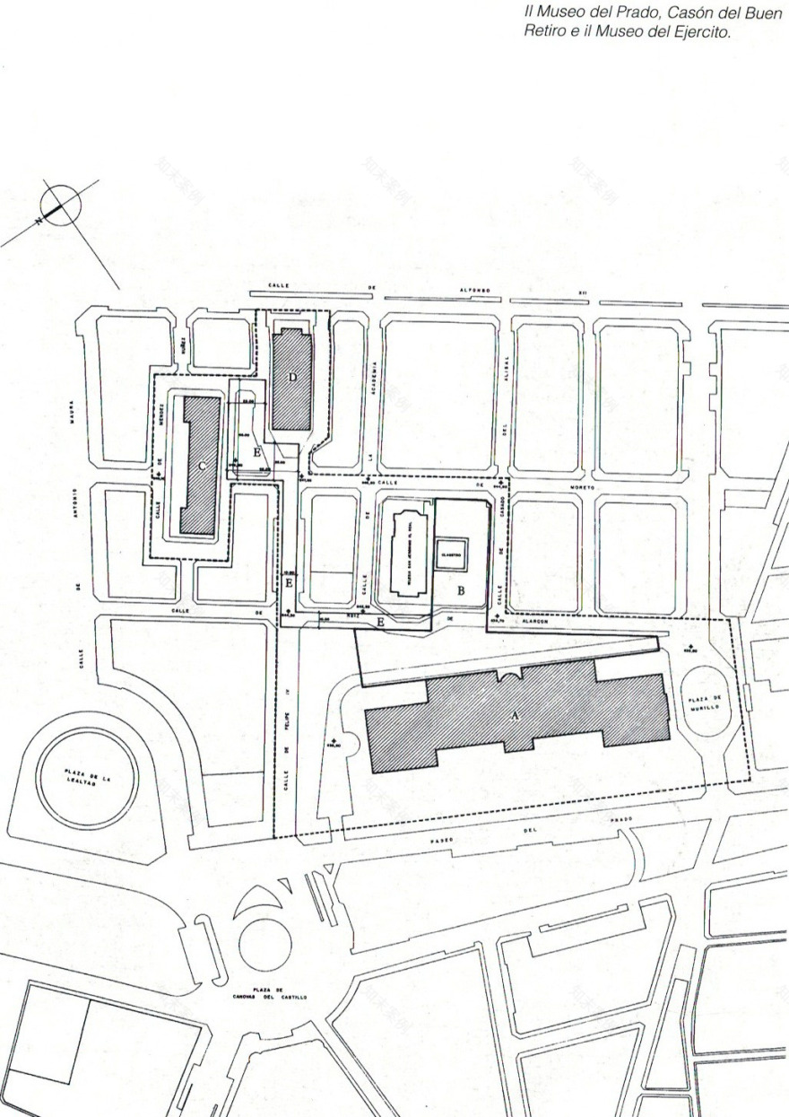 1997 年马德里普拉多博物馆扩建竞赛设计-5
