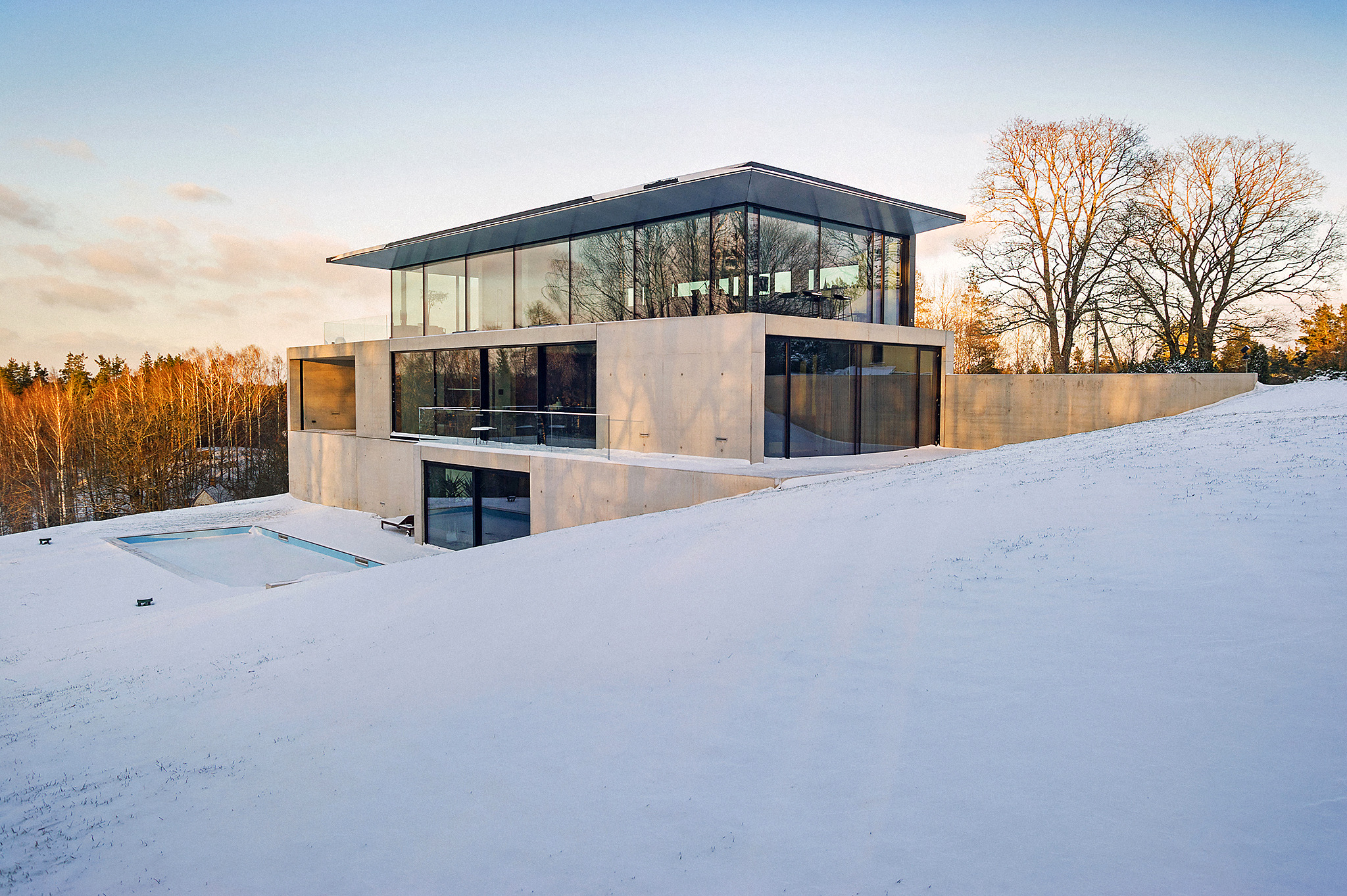 拉脱维亚 Cēsis 河谷度假屋——自然与科技的和谐融合-24