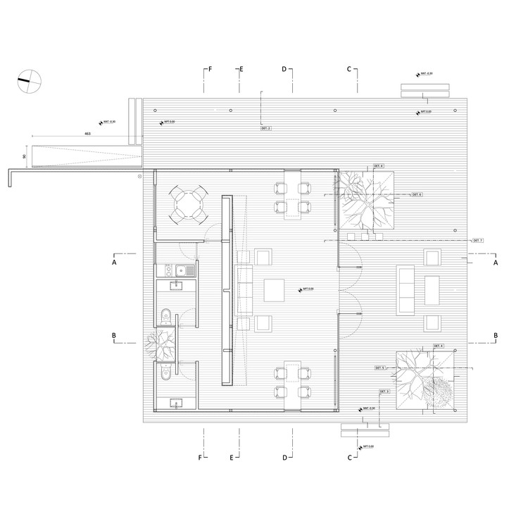 智利人工泻湖住宅销售展示厅-14
