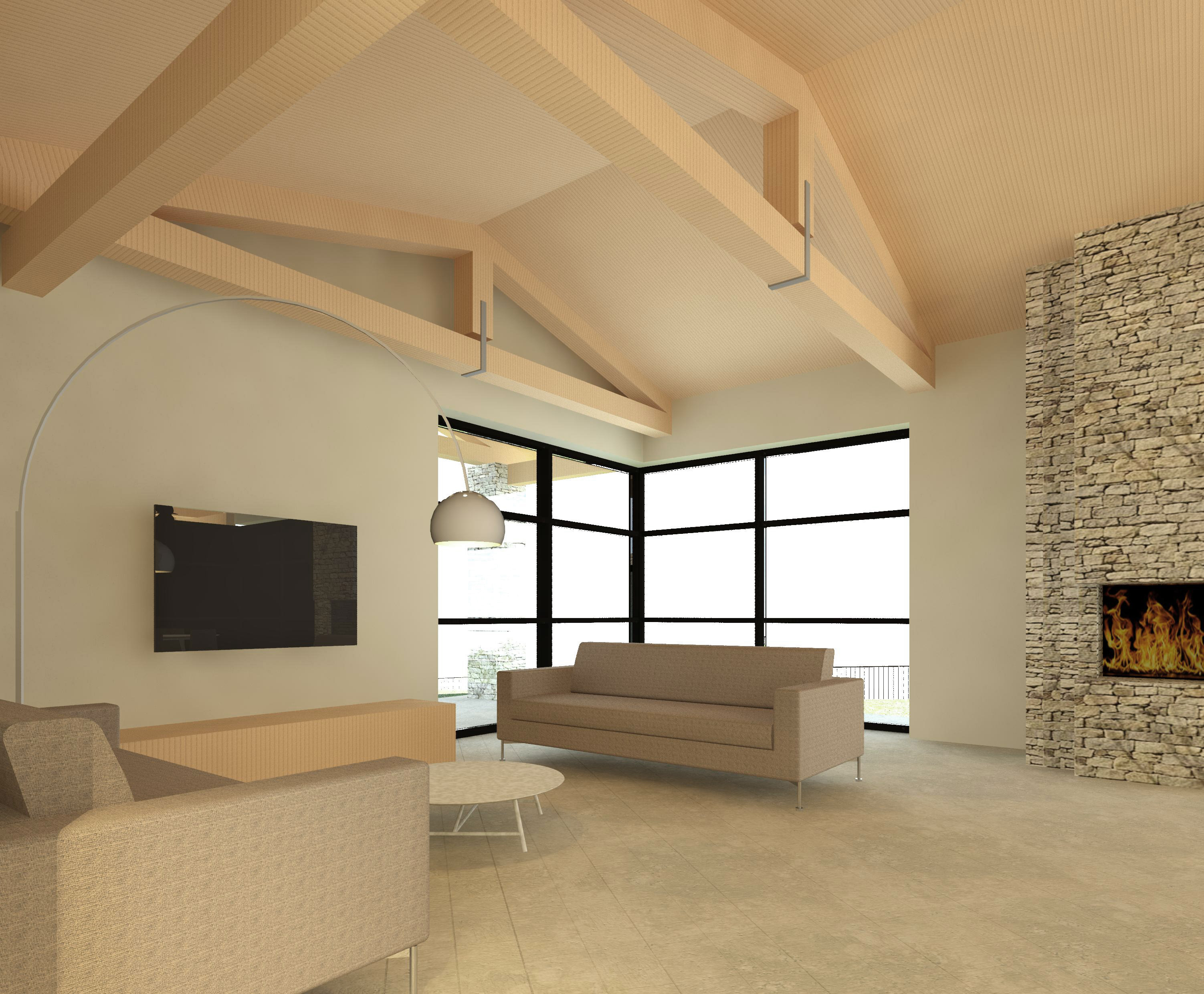 意大利 Costermano 湖畔木质别墅-5