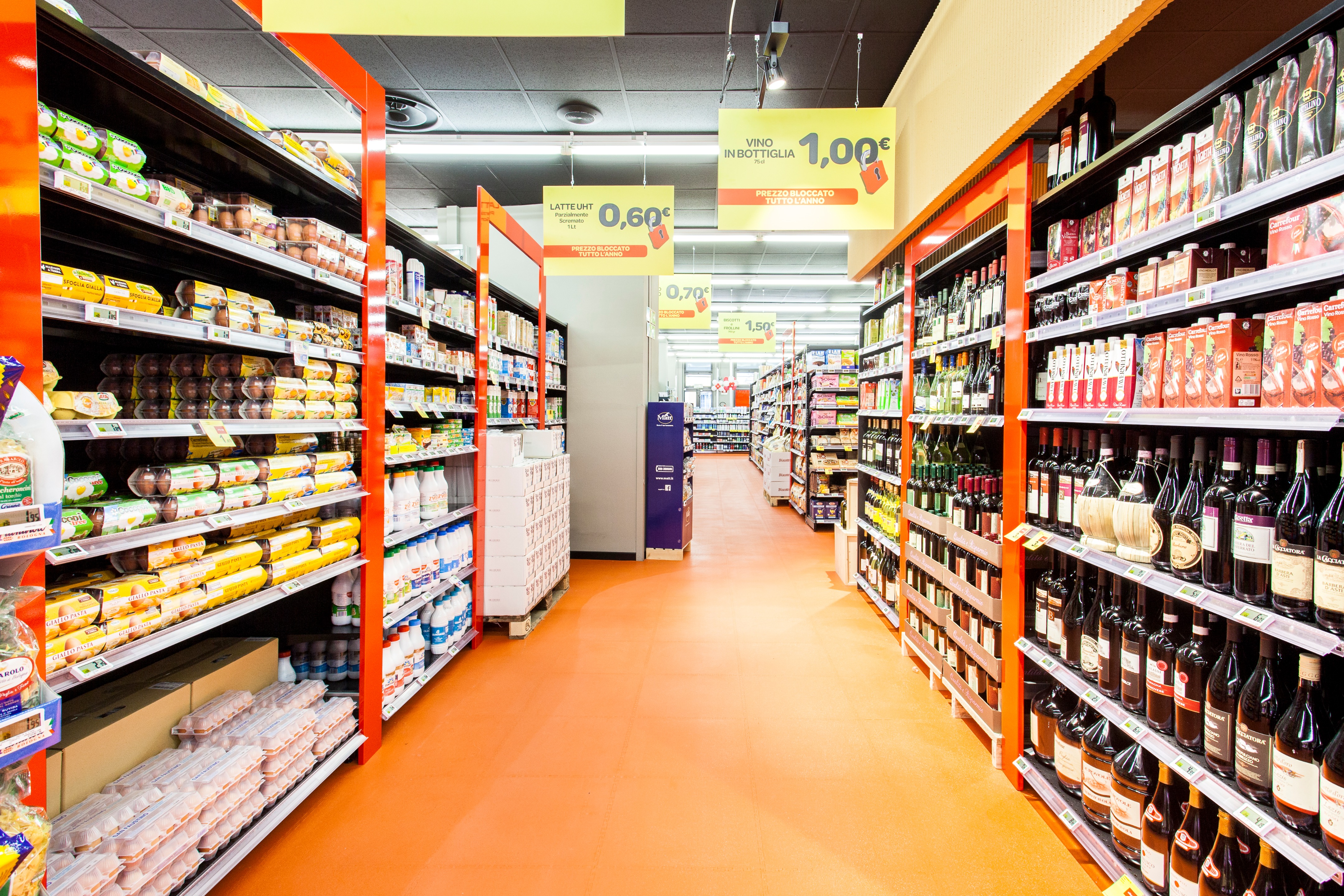 意大利博洛尼亚 Carrefour Market 超市室内设计案例-9