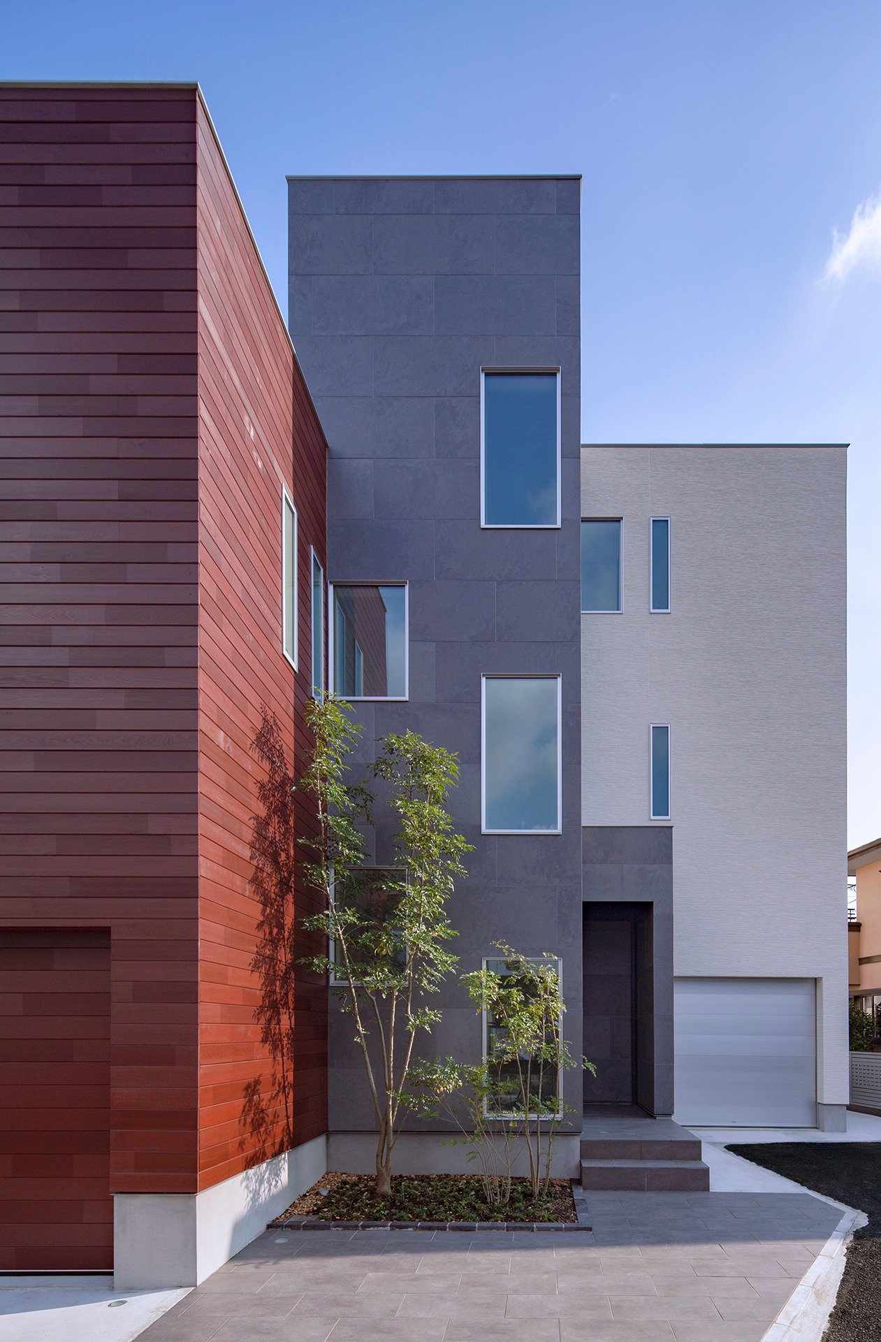 Y8-house | 红松地板与石墙的现代日式家居-3