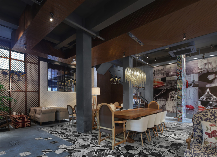 浪漫法式混搭,镇江享咖啡馆营造温馨小资空间-11