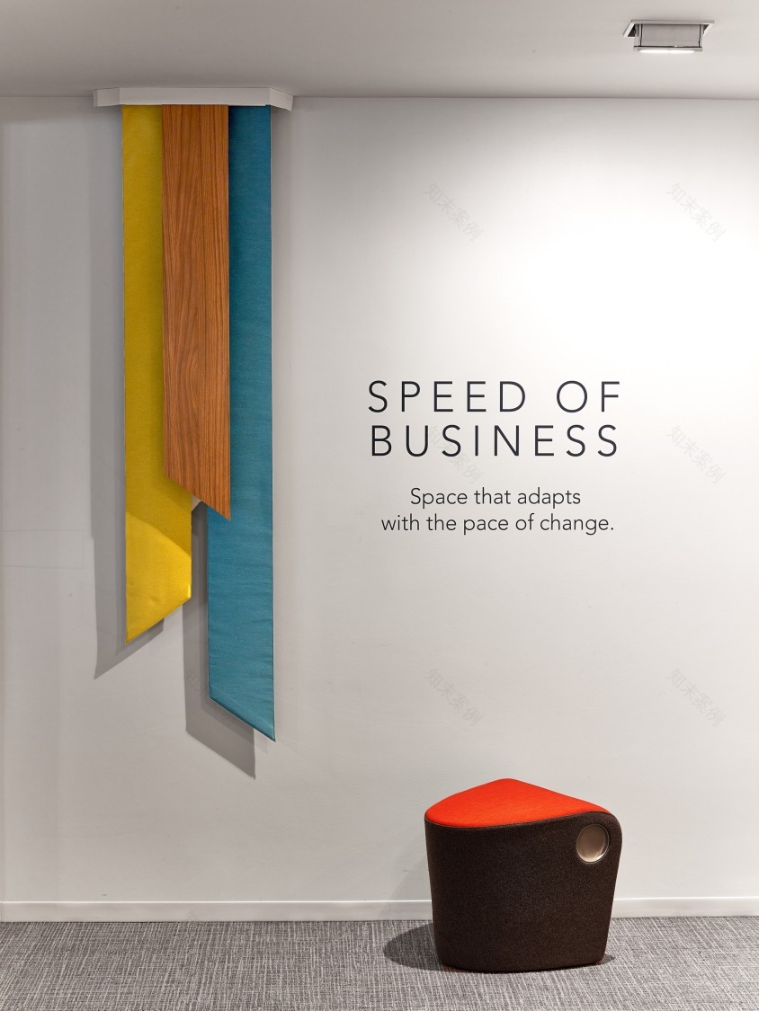 芝加哥 Allsteel 展厅环境图形设计-10