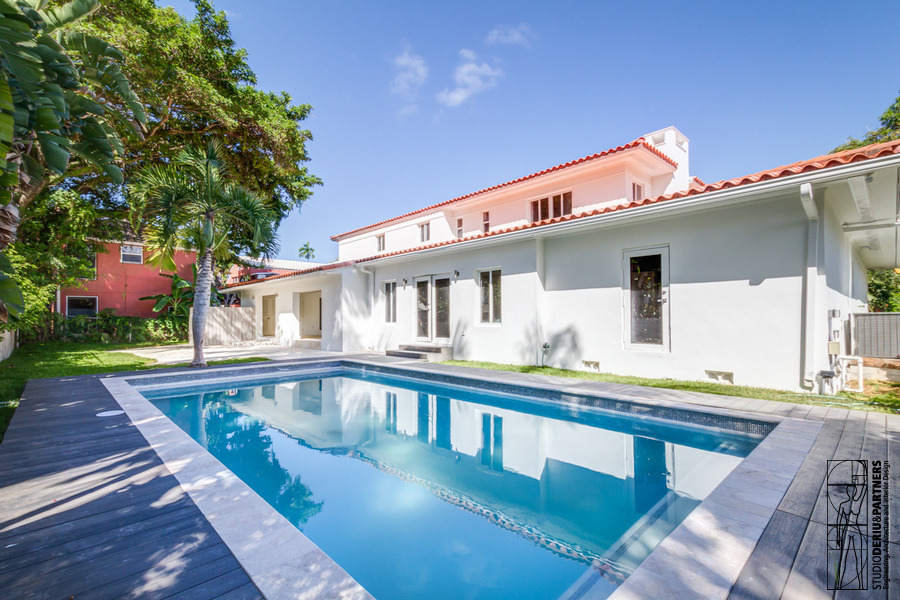 1941 年地中海风格别墅的现代改造-5