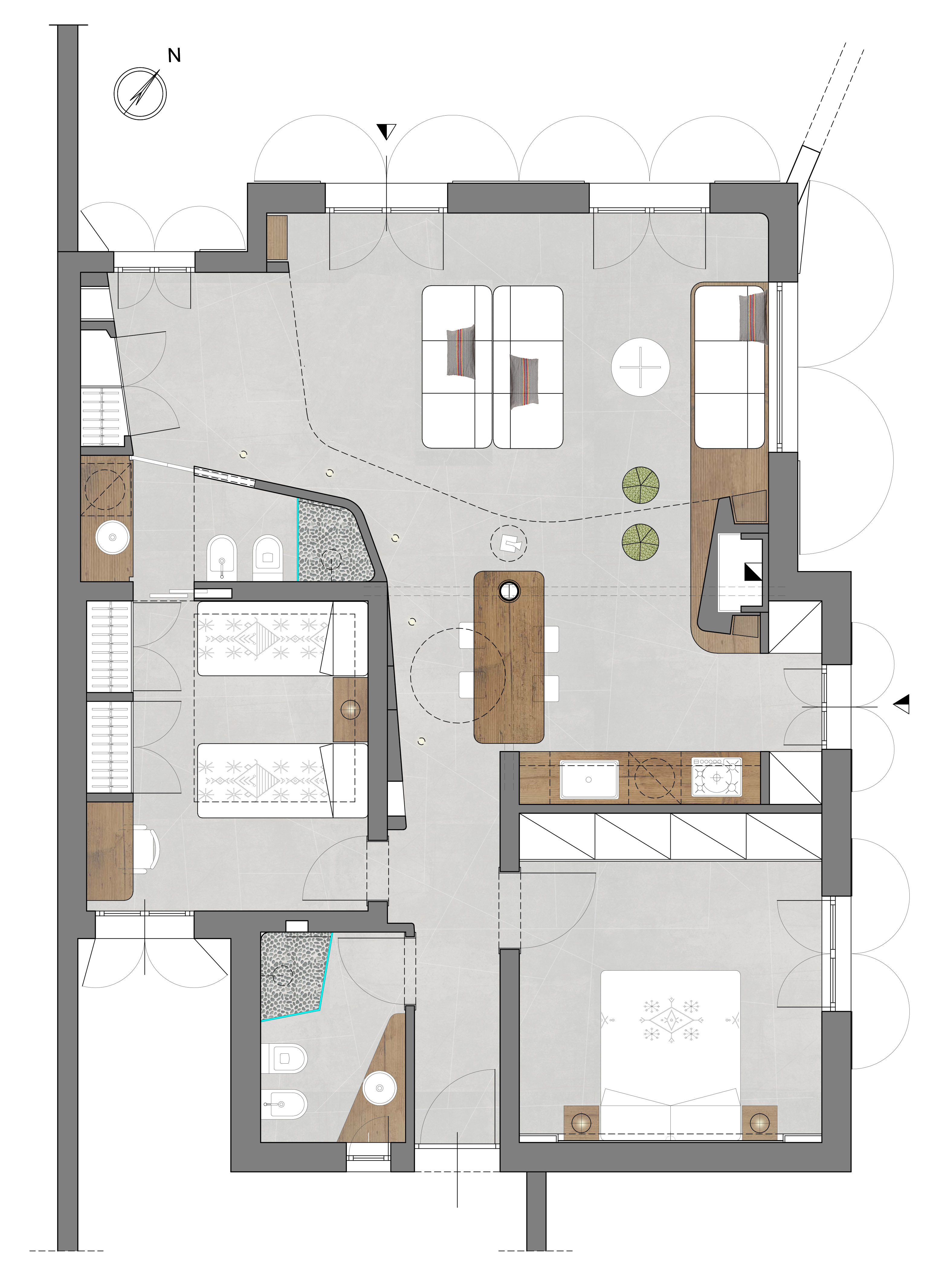 意大利海岸北部的摩洛哥风情海景别墅-19