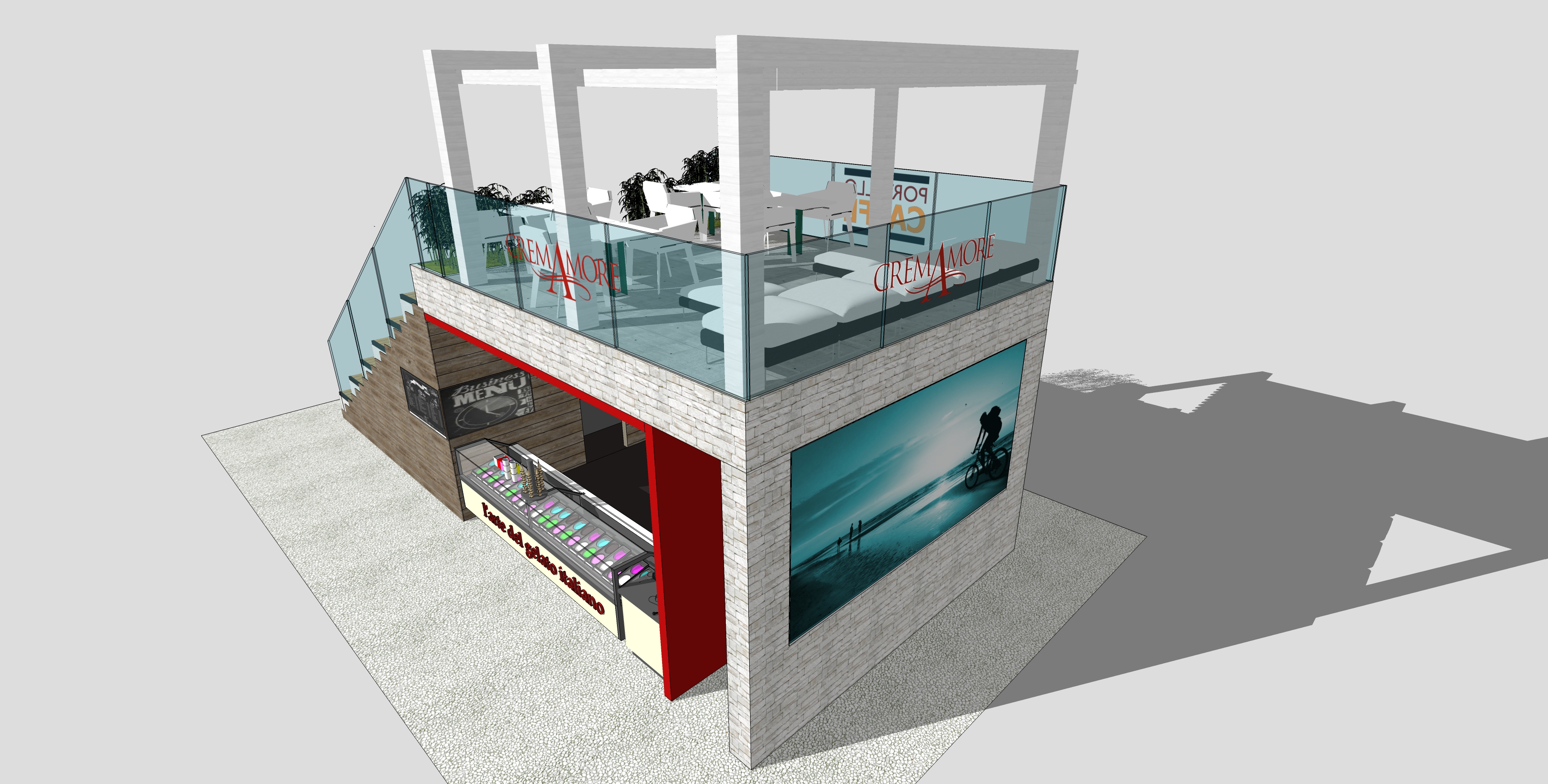 未实现的创意设计——梦幻餐厅与酒吧空间-11