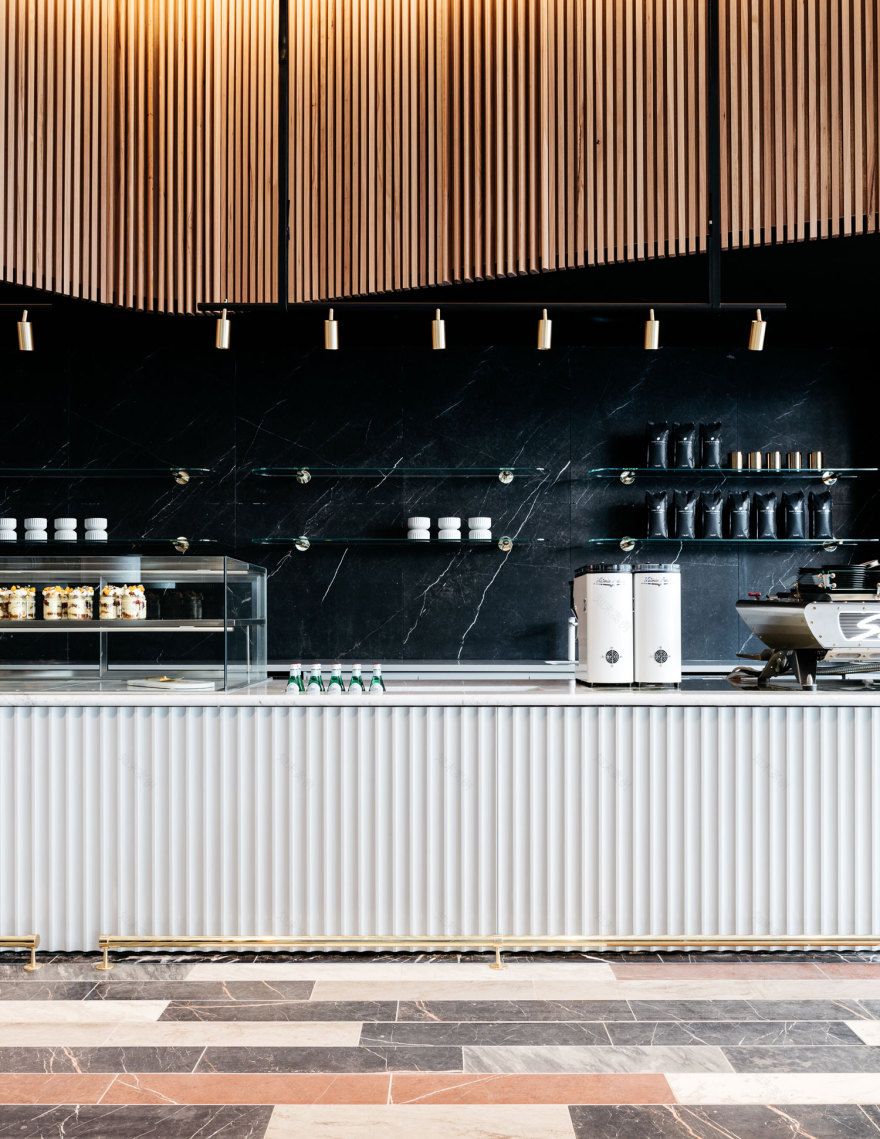 悉尼达林广场 Toby's Estate Cafe,复古银行风格融入现代咖啡空间-24