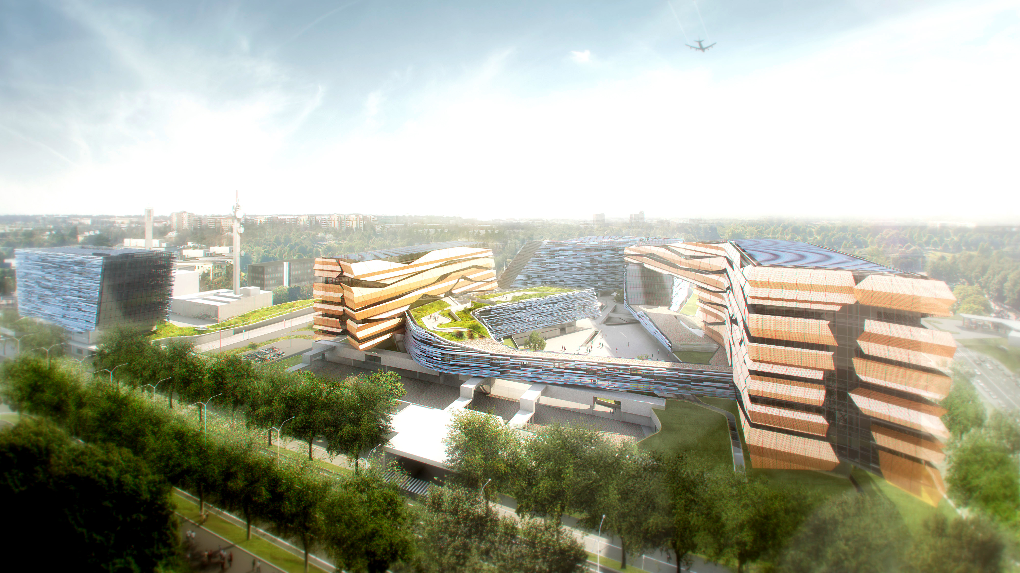 米兰 Eni 总部大楼 · 现代办公空间的绿色与创新设计-0