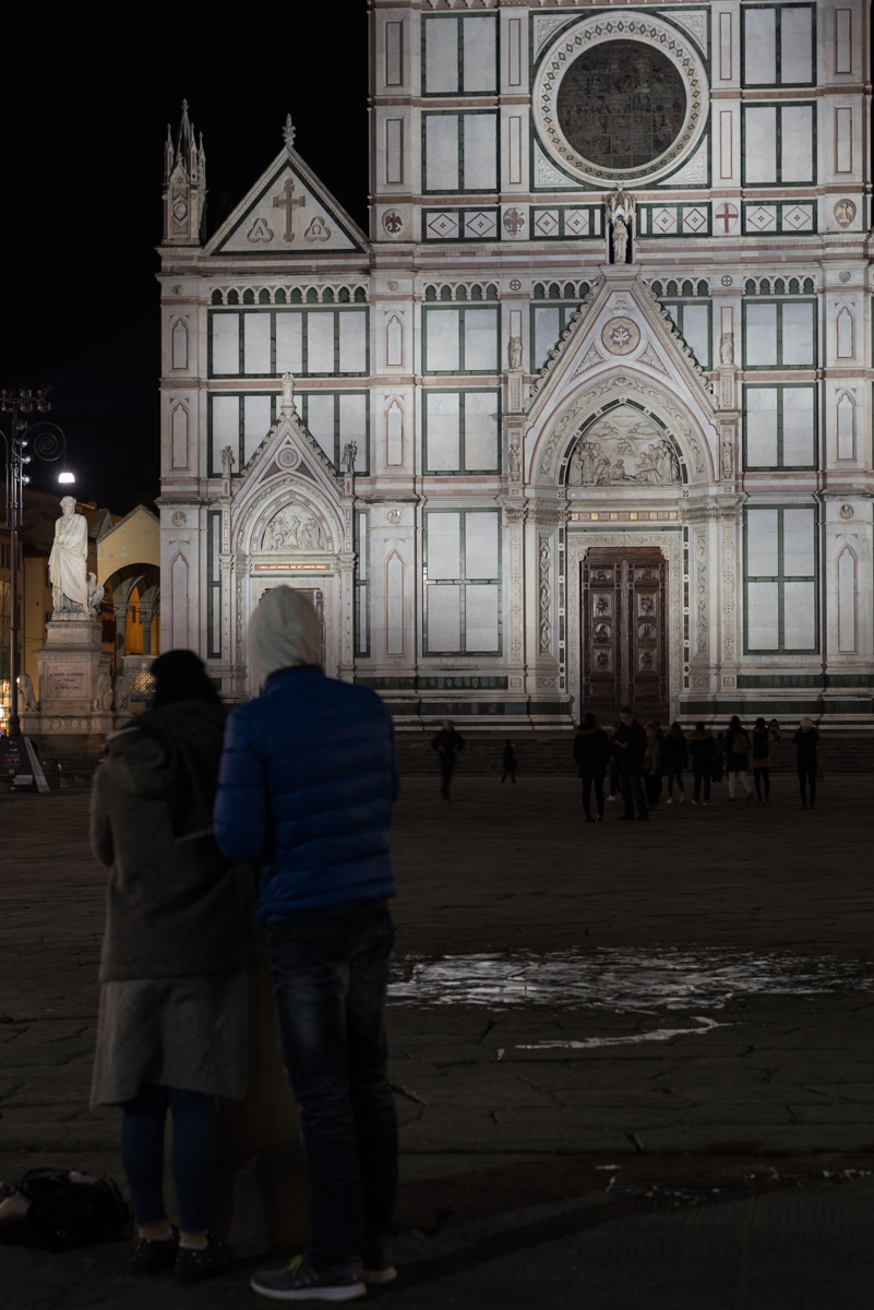 佛罗伦萨圣克罗斯大教堂外墙照明设计-24