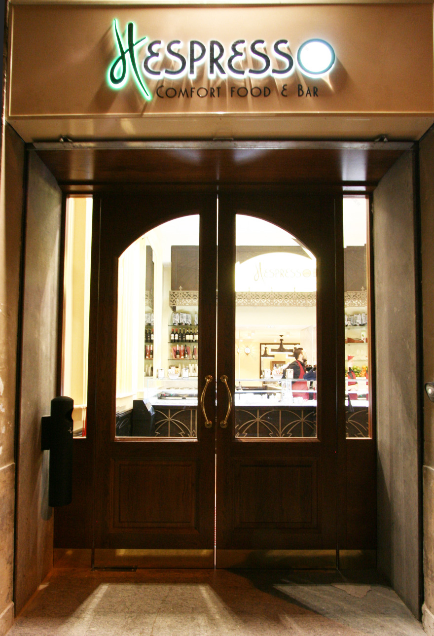 罗马的自由主义风格火车站咖啡馆——Hespresso-16