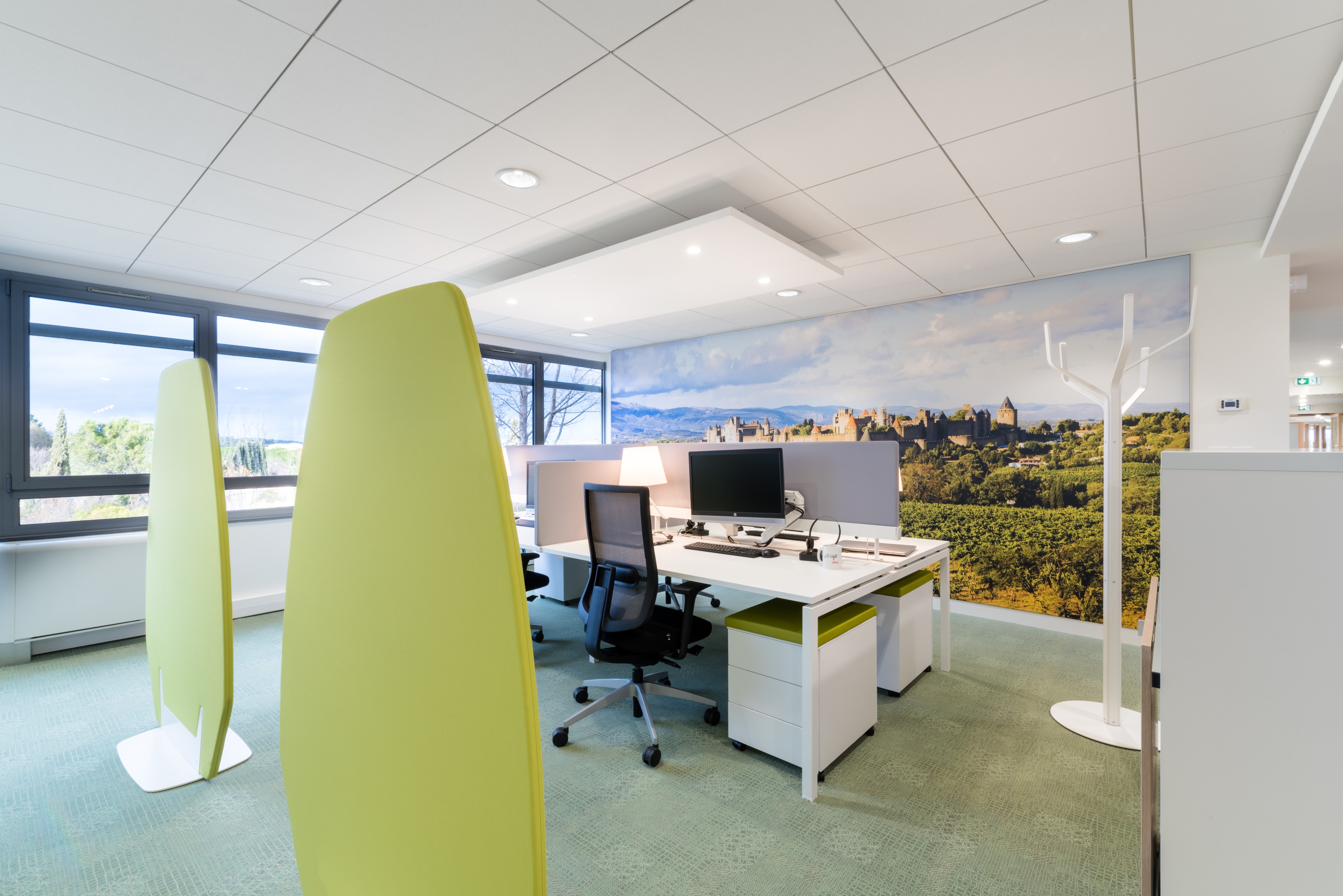 翻新 Caisse d'Epargne Languedoc Roussillon 办公室，展现现代办公空间魅力-6