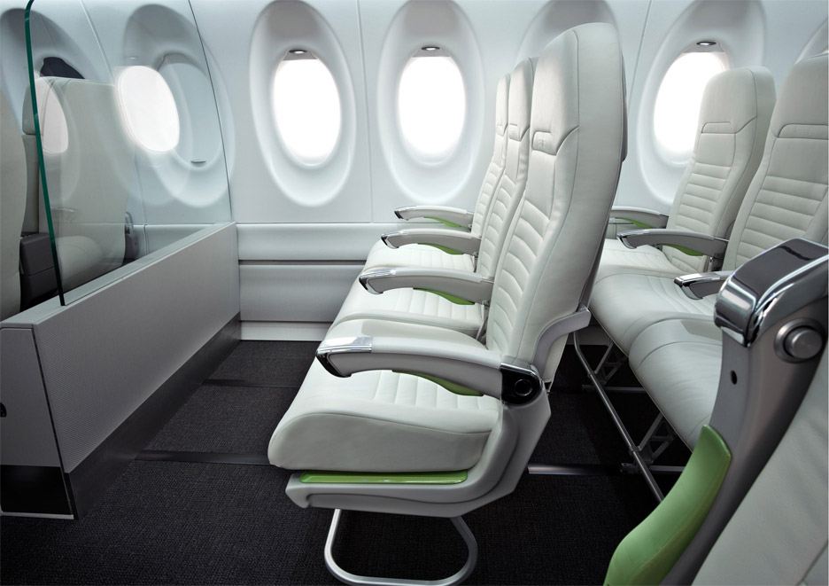 庞巴迪推出宽座位飞机 满足肥胖乘客需求-6