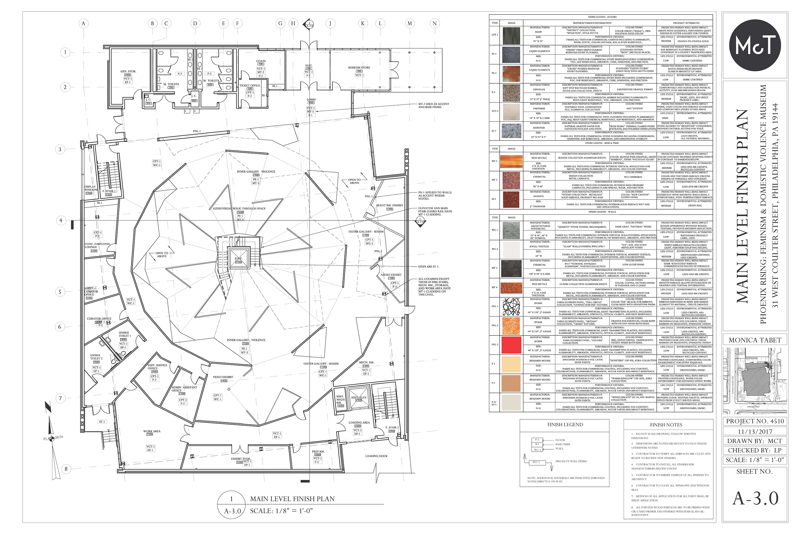 Phoenix Rising Museum - Construction Documents-8