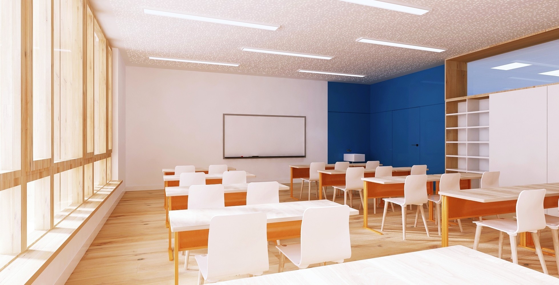 波兰 Wroclaw 幼儿园及学校室内设计-6