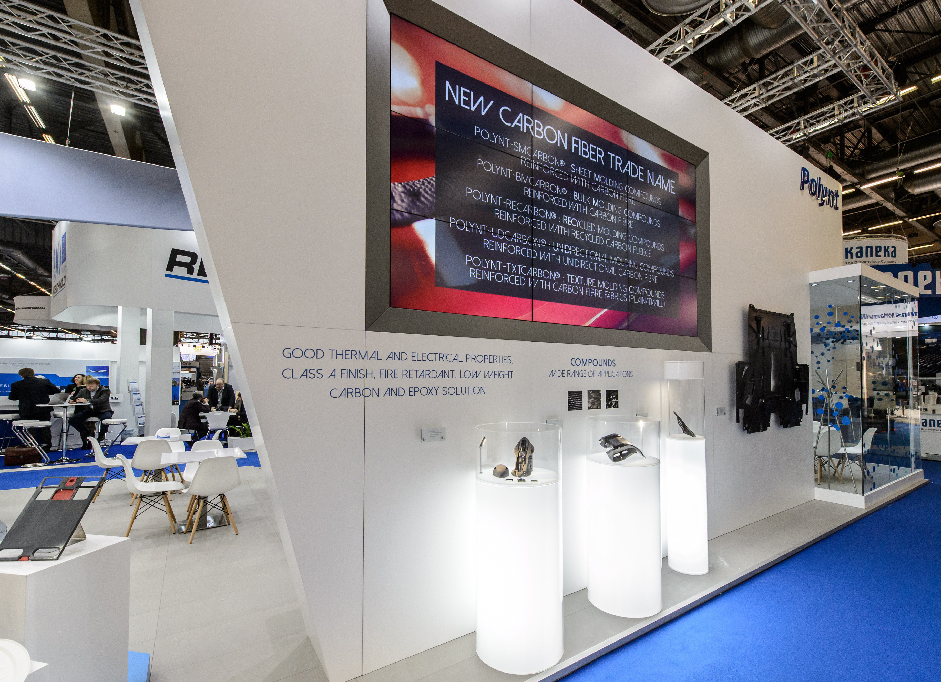 2017 年巴黎国际展览中心 Polynt 展位设计-8