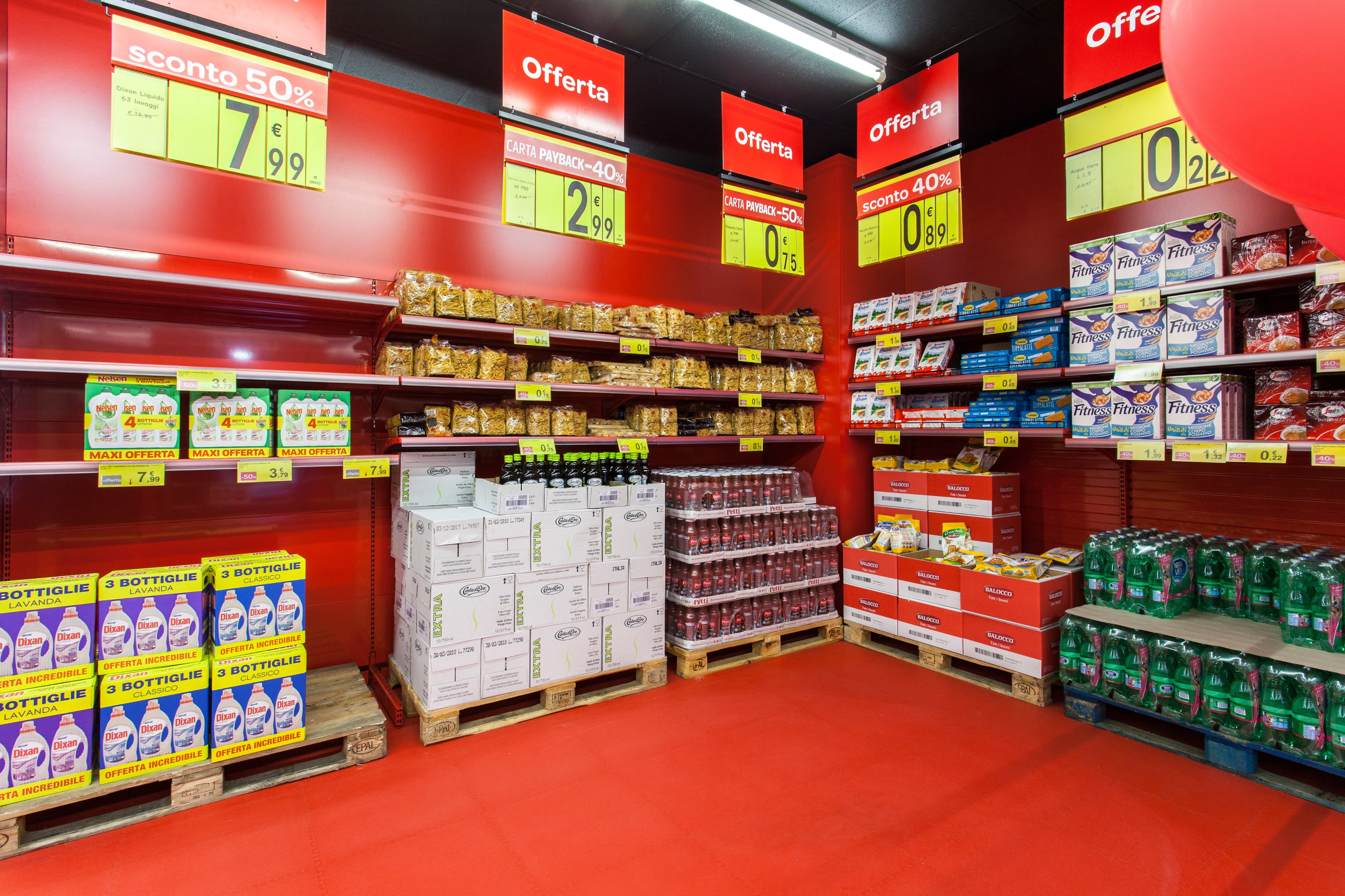 意大利博洛尼亚 Carrefour Market 超市室内设计案例-1