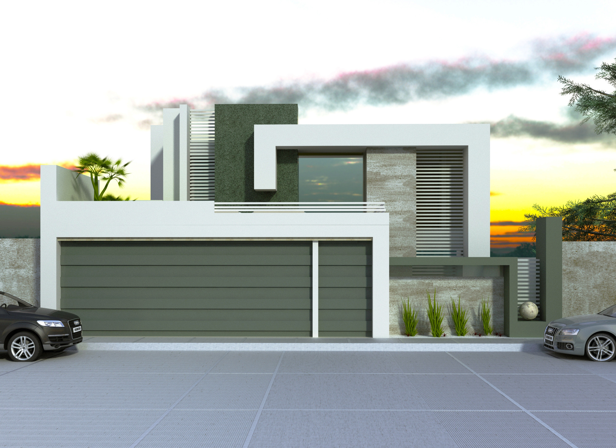 墨西哥风情独栋住宅设计-9