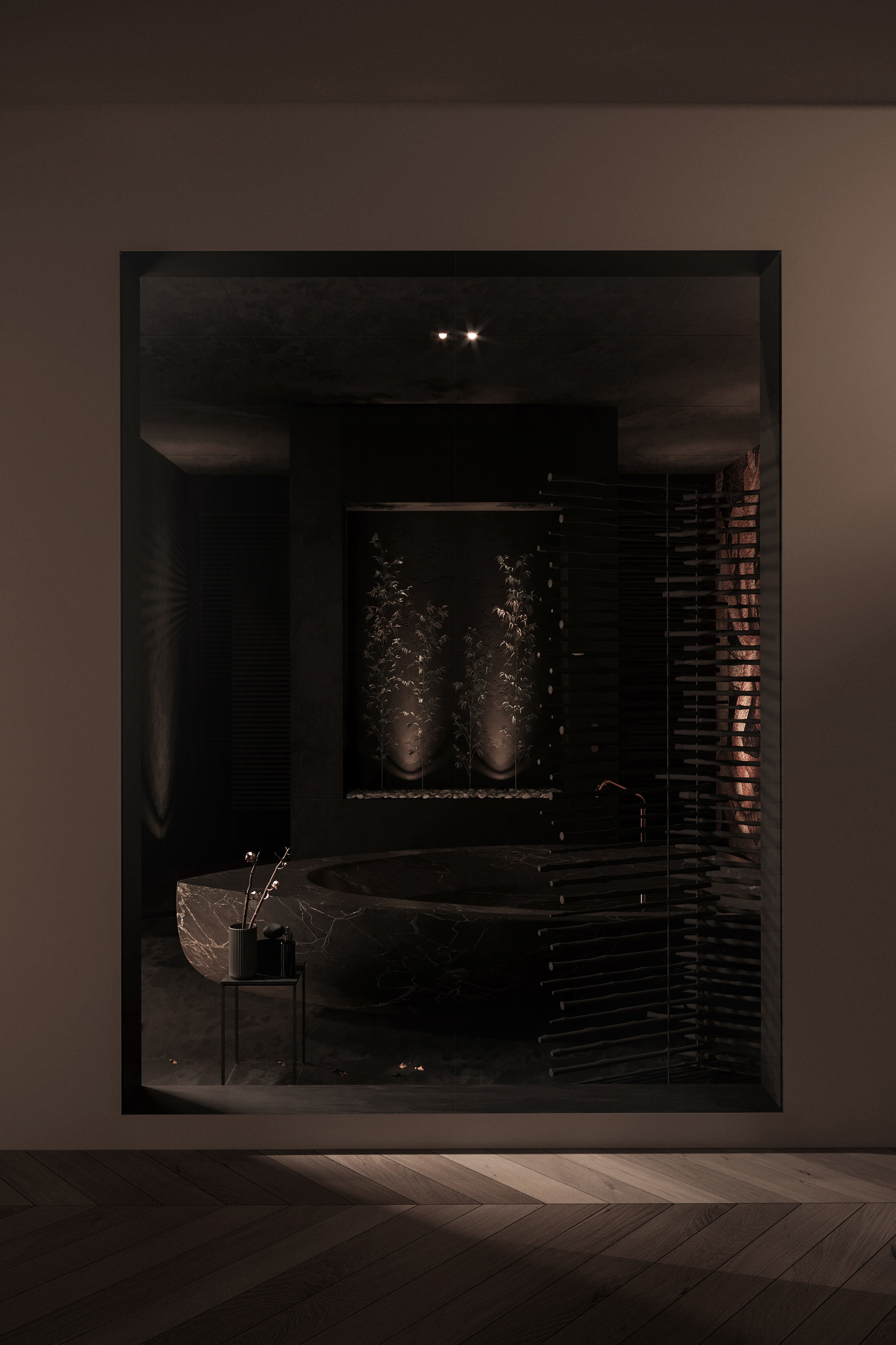 米兰中心 300 平米空中别墅，艺术与自然的和谐融合-8