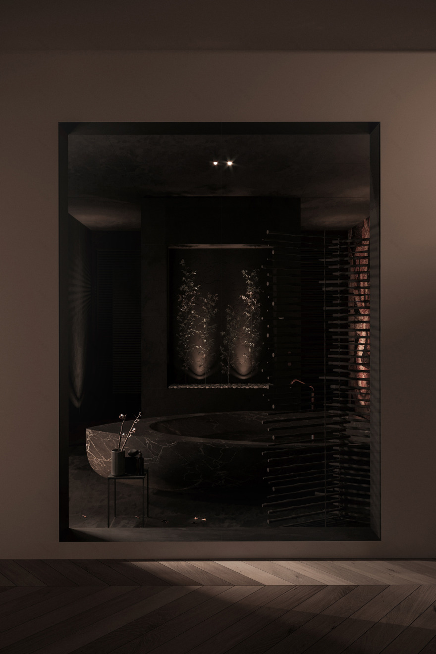 米兰中心 300 平米空中别墅,艺术与自然的和谐融合-8