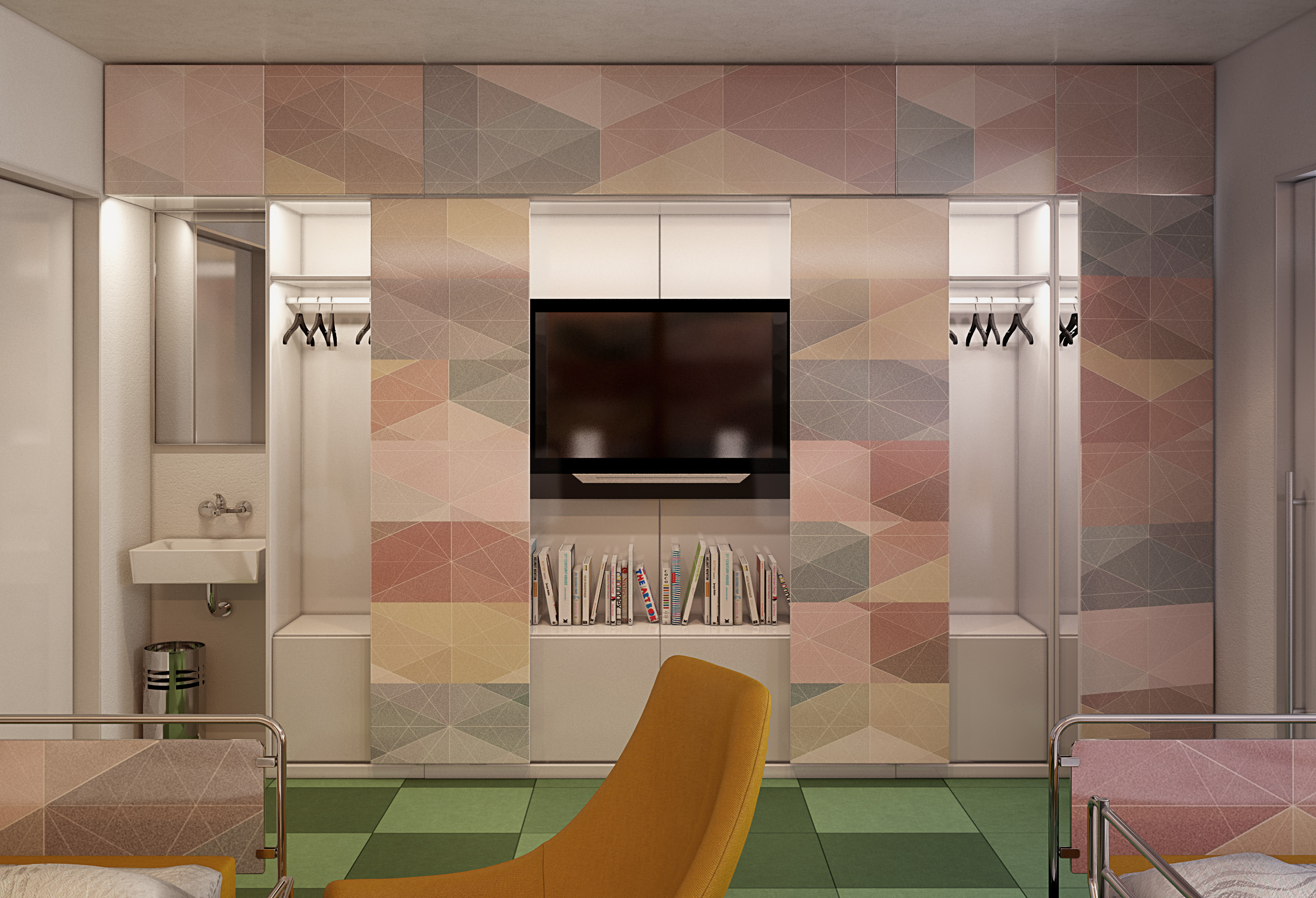 帕多瓦儿科医院的房间-5