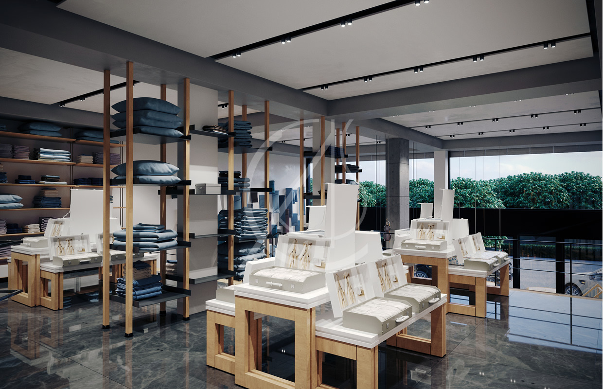 2017 年阿爾卡薩米爾床上用品店室內設計-19