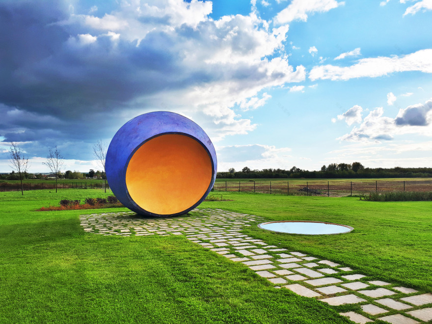 2016 年建造的 Somló 地标雕塑-8